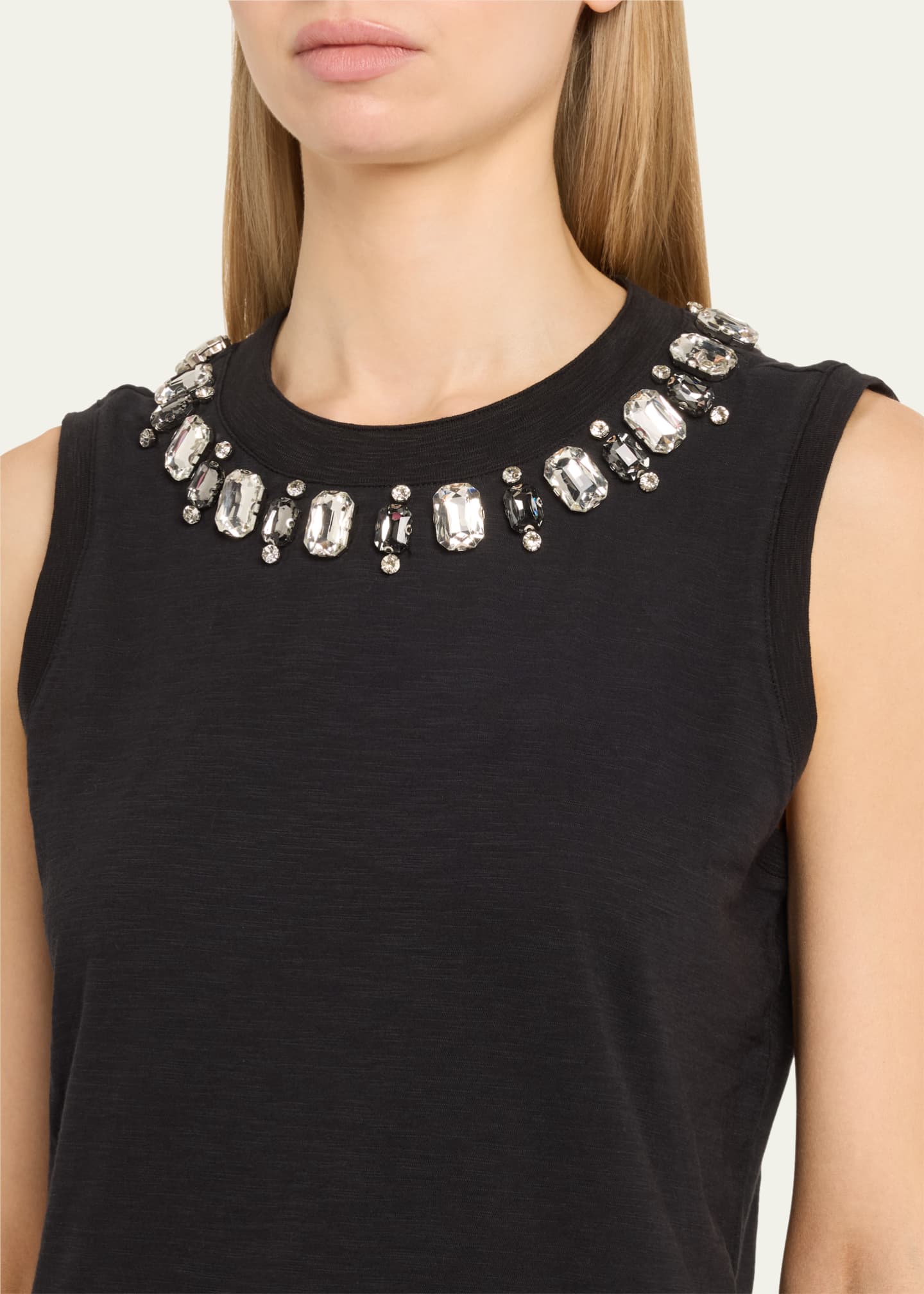Cinq a Sept Blaine Crystal Tee Image 5 of 5