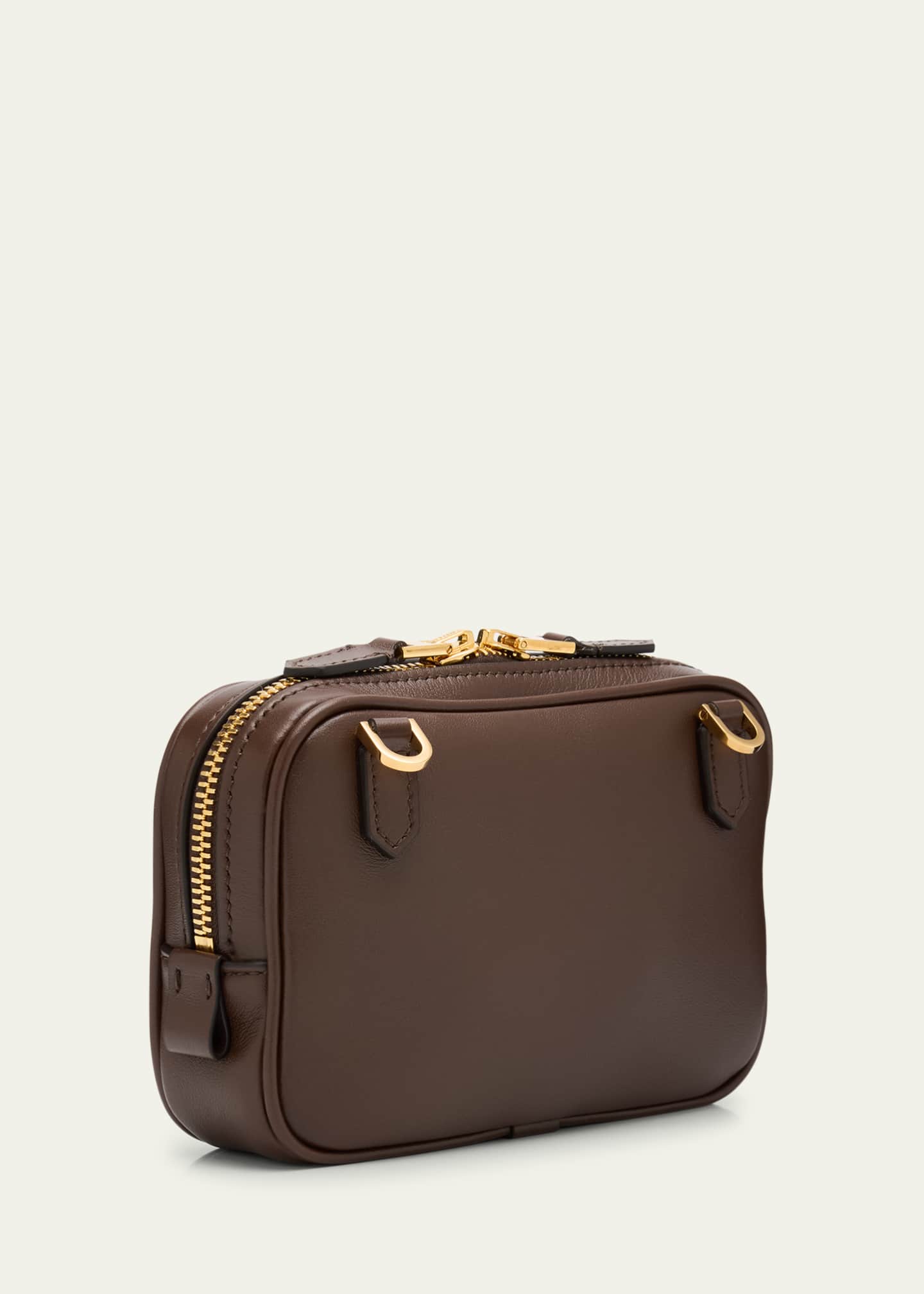 TOM FORD Men's Alexander Leather North/South Crossbody Bag Image 3 of 6