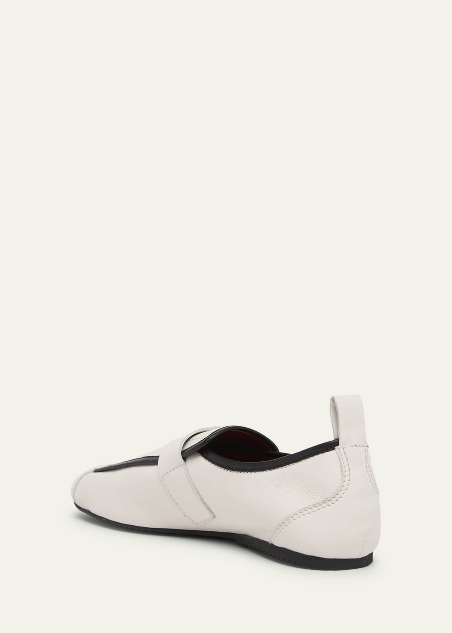 Plan C Ciclista Low-Top Leather Sneakers Image 4 of 5