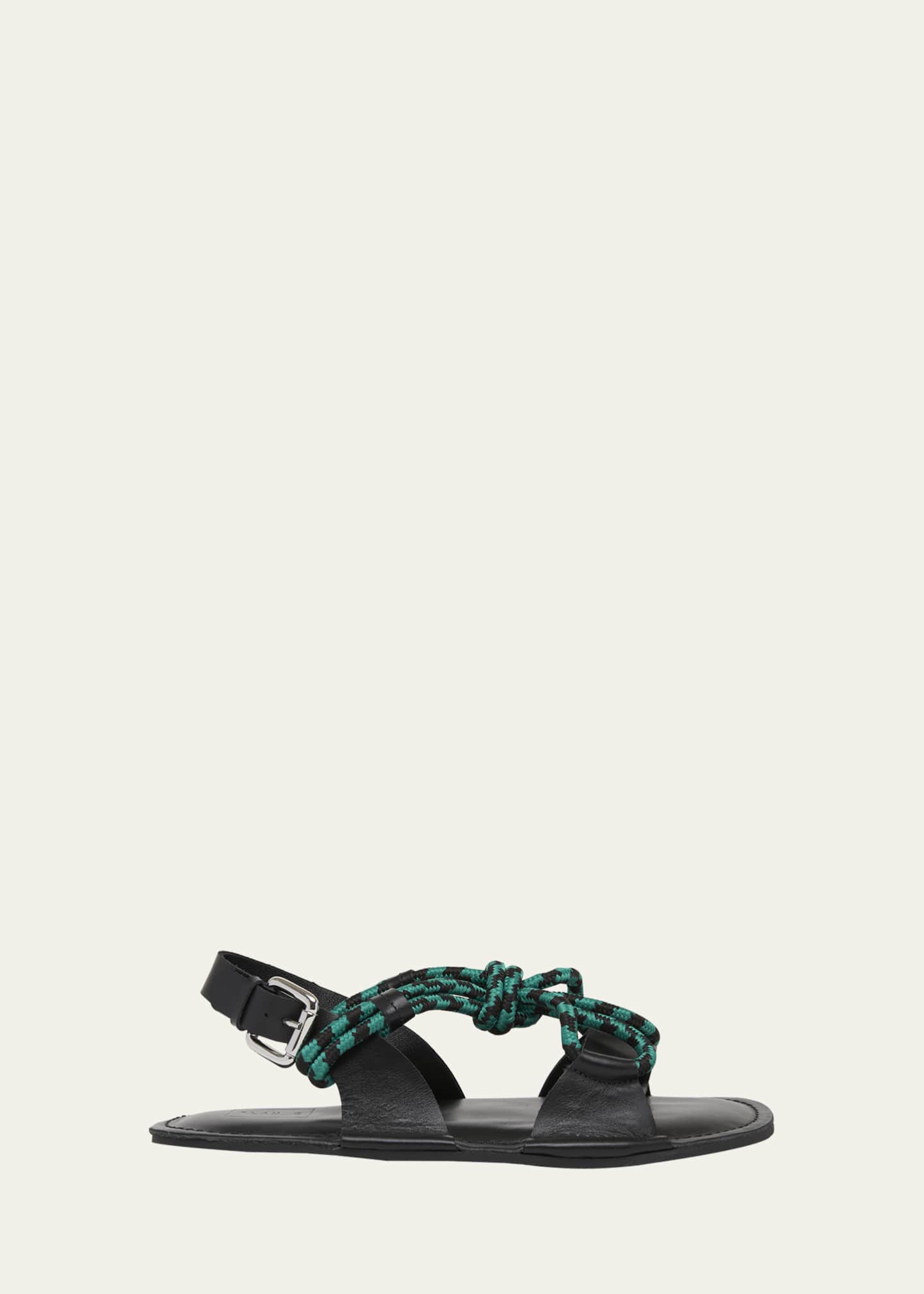 Plan C Rope Leather Sandals Image 1 of 5