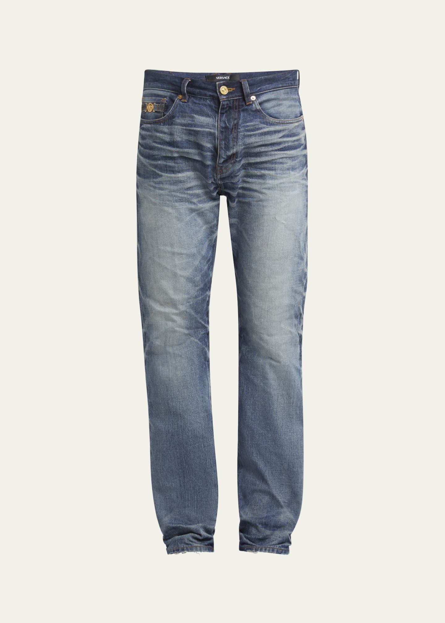 Versace Men's Medusa Stonewashed Jeans Image 1 of 5