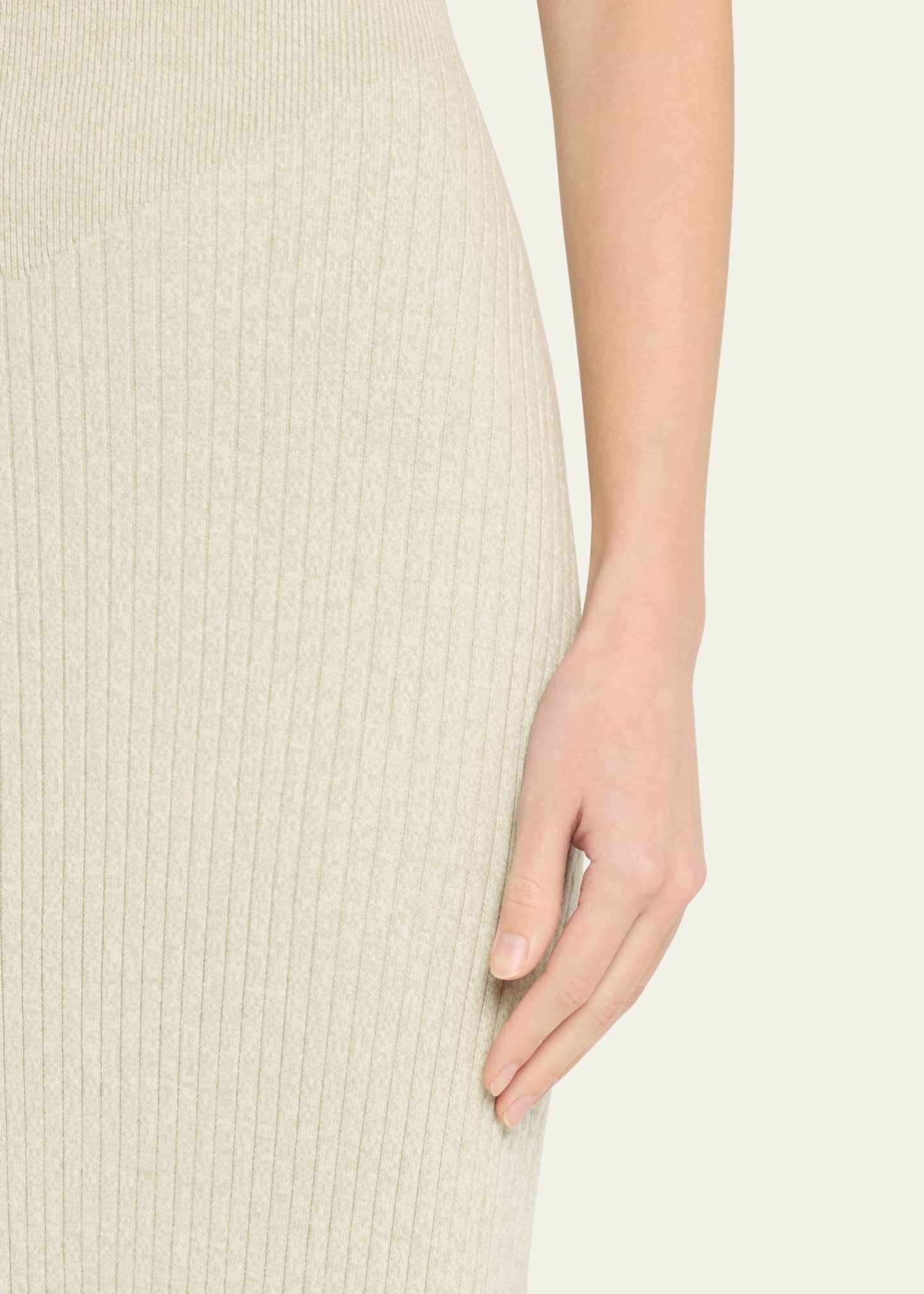 Dakota Sleeveless Rib Midi Dress - Thumbnail 5