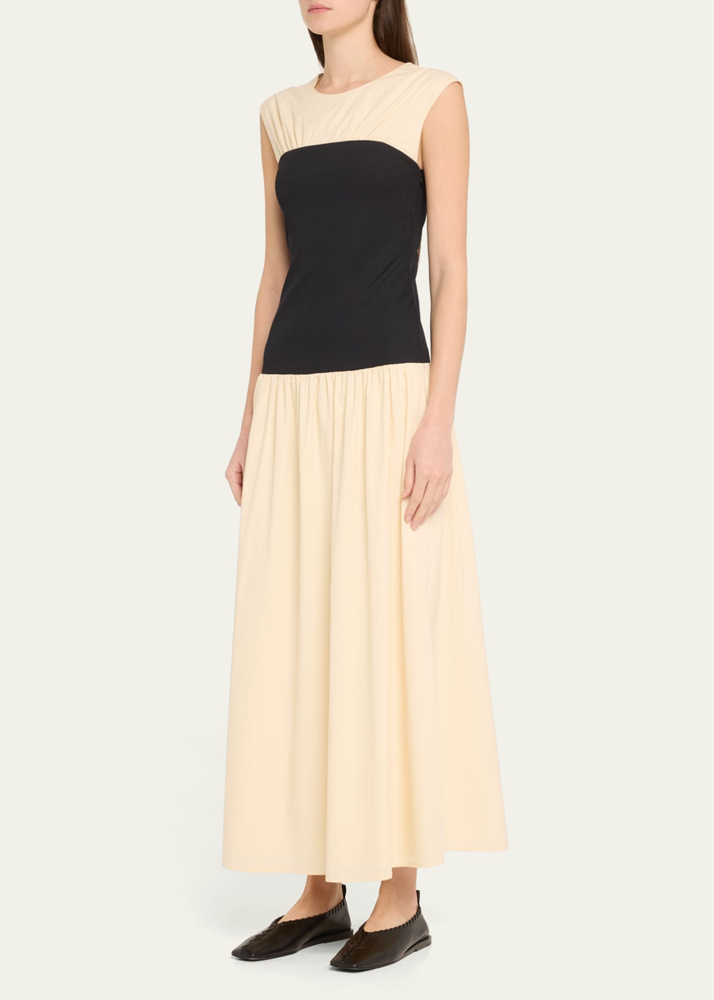 Anna Quan Stefania Colorblock Maxi Dress Image 4 of 5
