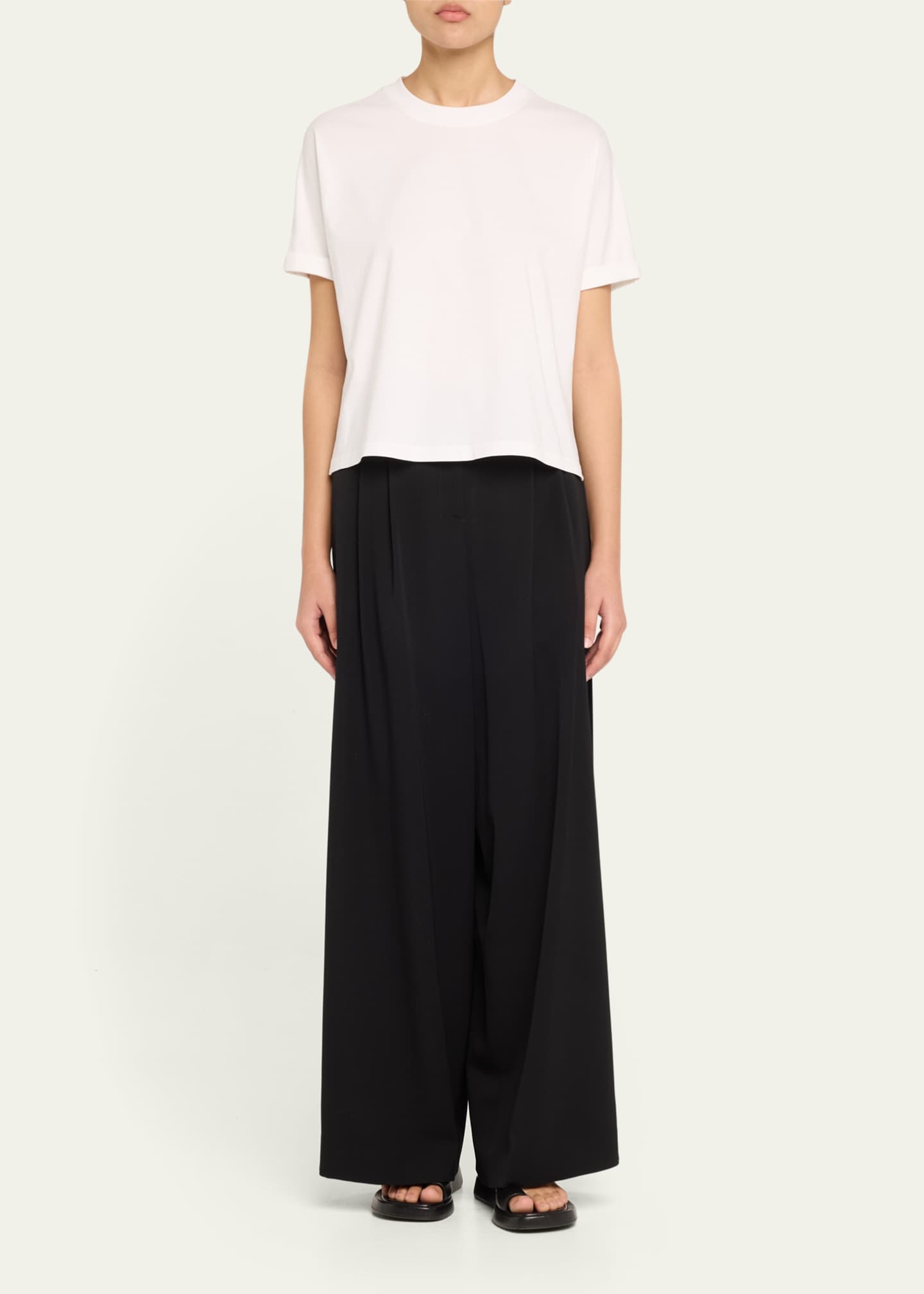 3.1 Phillip Lim Floral Collage Panel Short-Sleeve T-Shirt Image 2 of 5