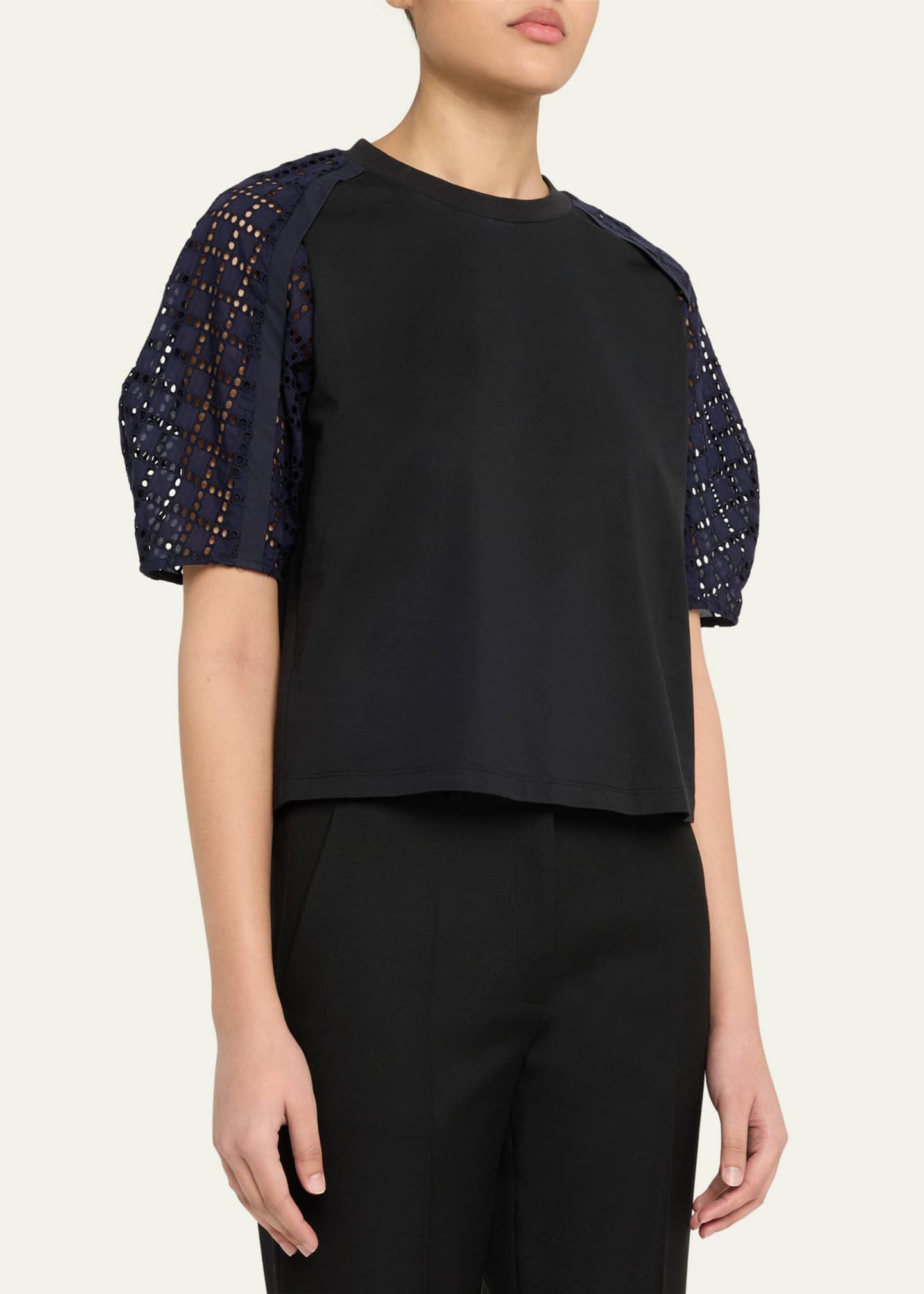 Broderie Anglaise Combo T-Shirt