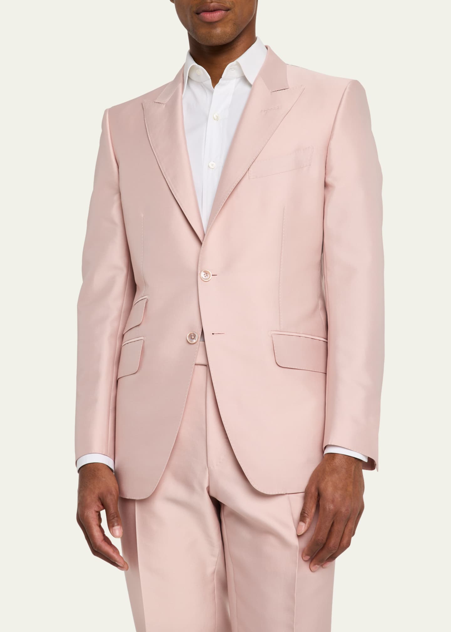 TOM FORD Men's O'Connor Iridescent Twill Suit Image 4 of 8