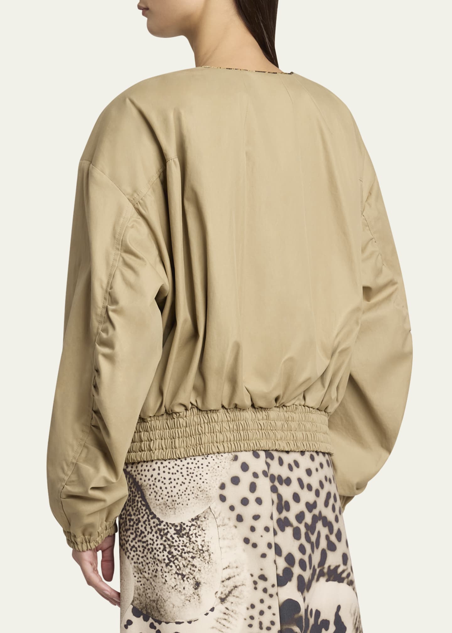 Dries Van Noten Vadon Cotton Bomber Jacket Image 3 of 5