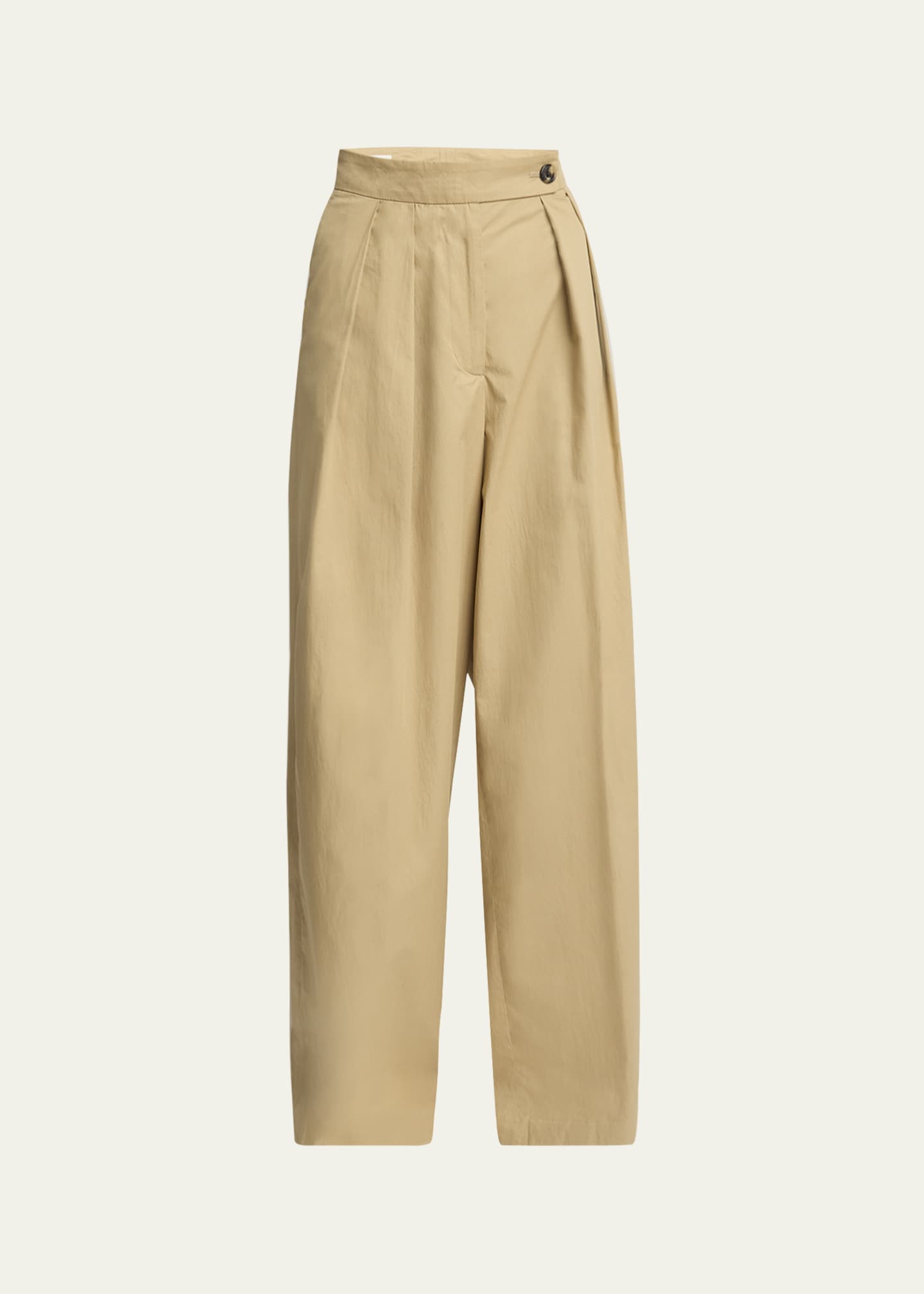 Dries Van Noten Pamplona Pleated Wide Leg Pants - Bergdorf