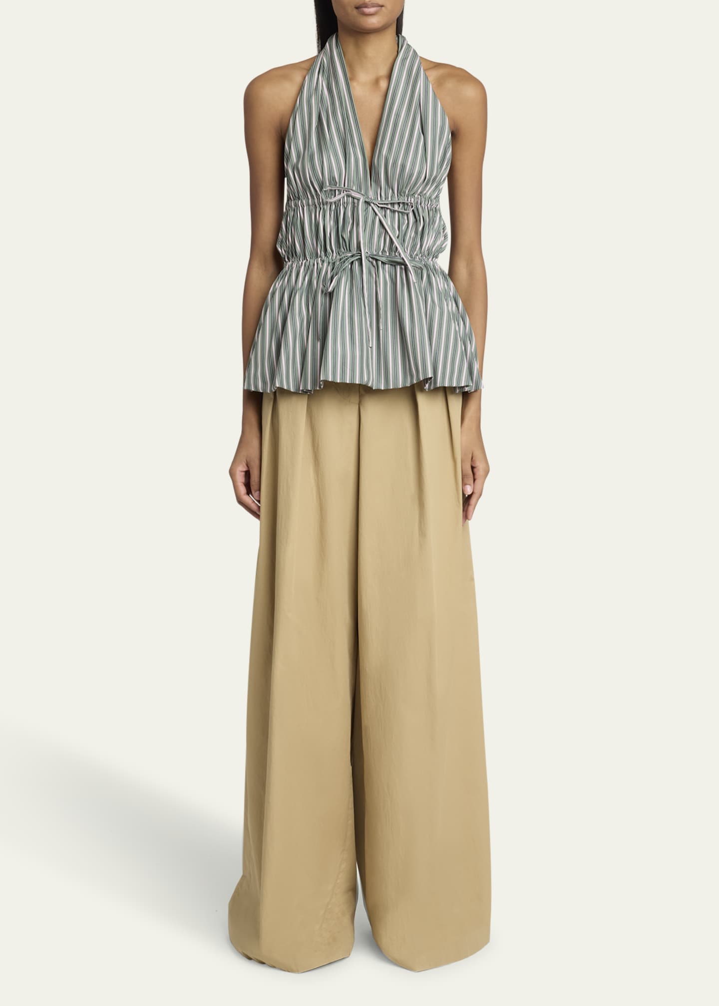 Ceana Stripe Halter Top