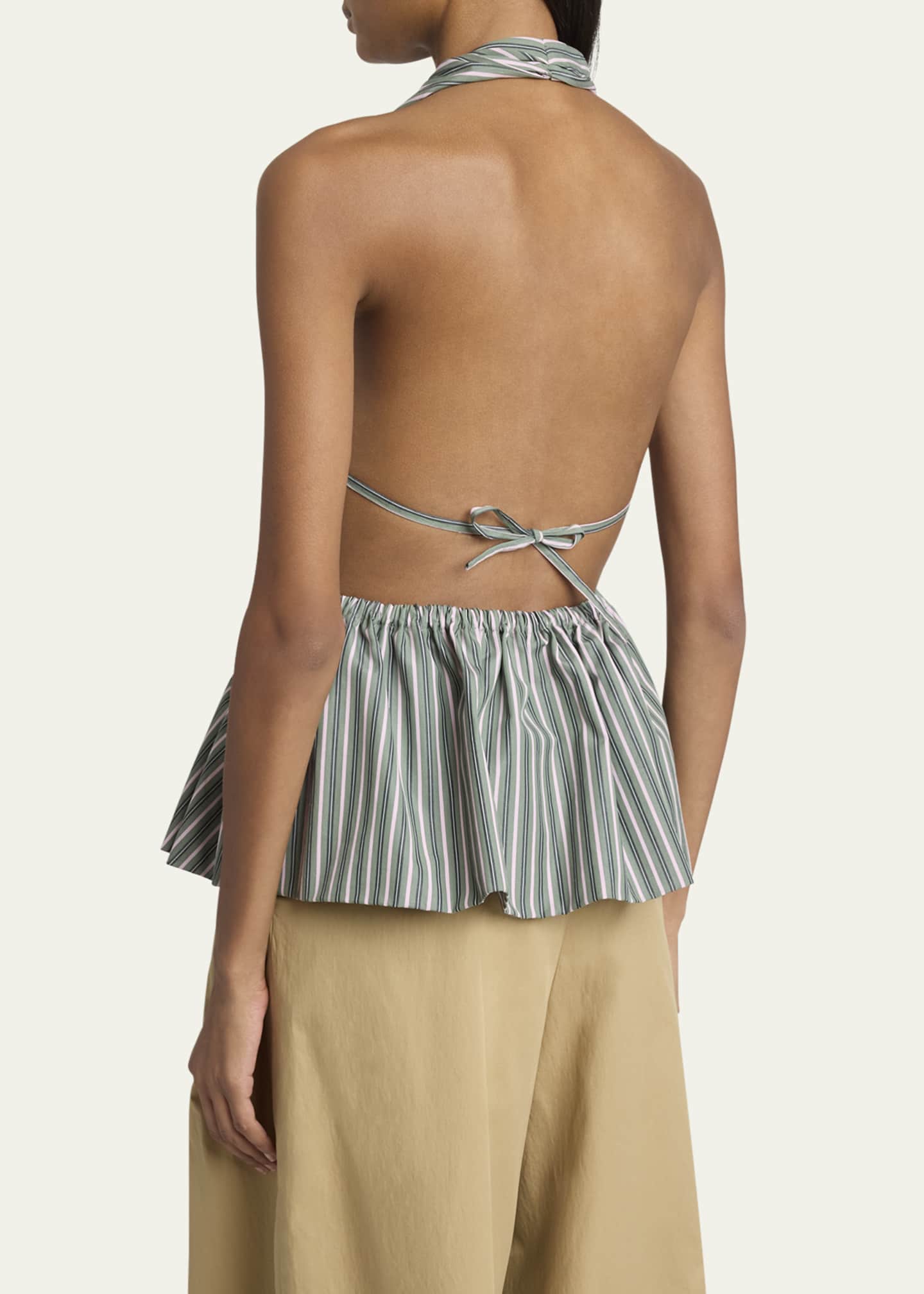 Ceana Stripe Halter Top