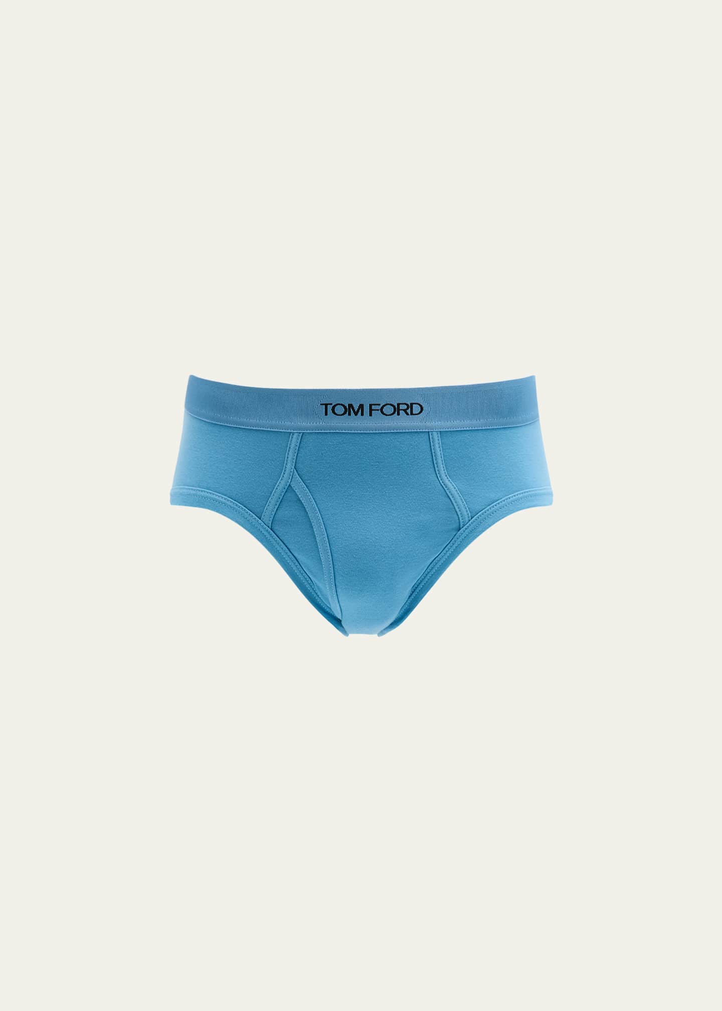 TOM FORD Men's Cotton-Stretch Jersey Briefs