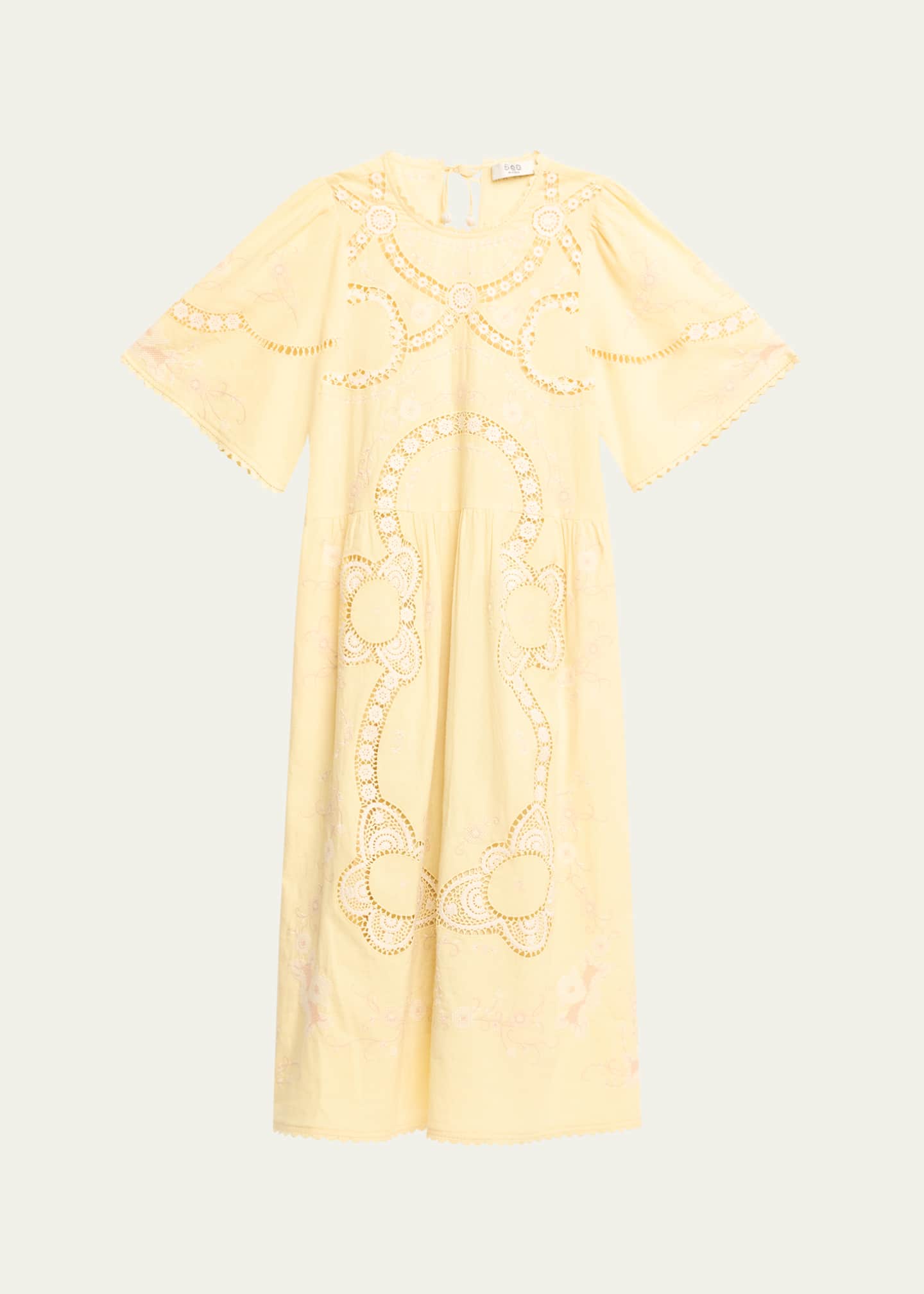 Sea Vesna Embroidered Midi Dress Image 1 of 5