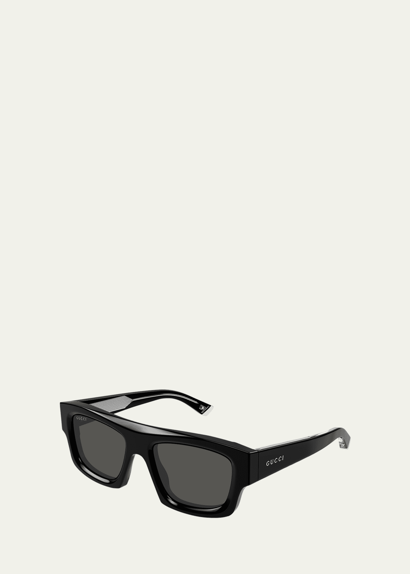 Gucci Men's GG1926SM Acetate Rectangle Sunglasses Image 2 of 2