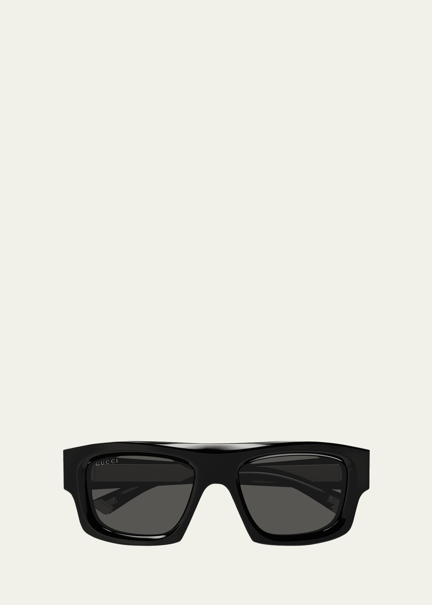 Gucci Men's GG1926SM Acetate Rectangle Sunglasses Image 1 of 2