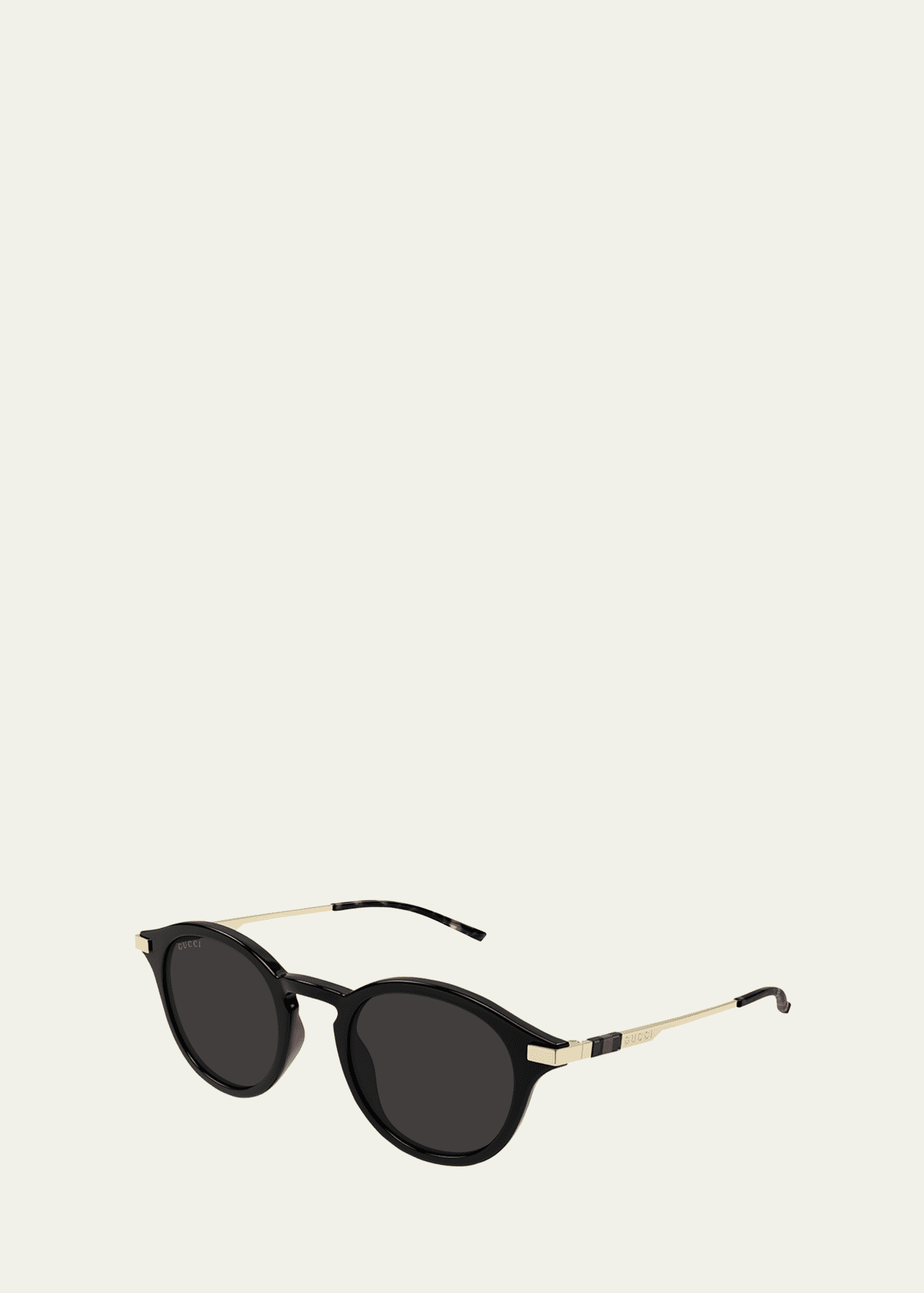 Gucci Men's GG1890SAM Acetate Round Sunglasses Image 2 of 2