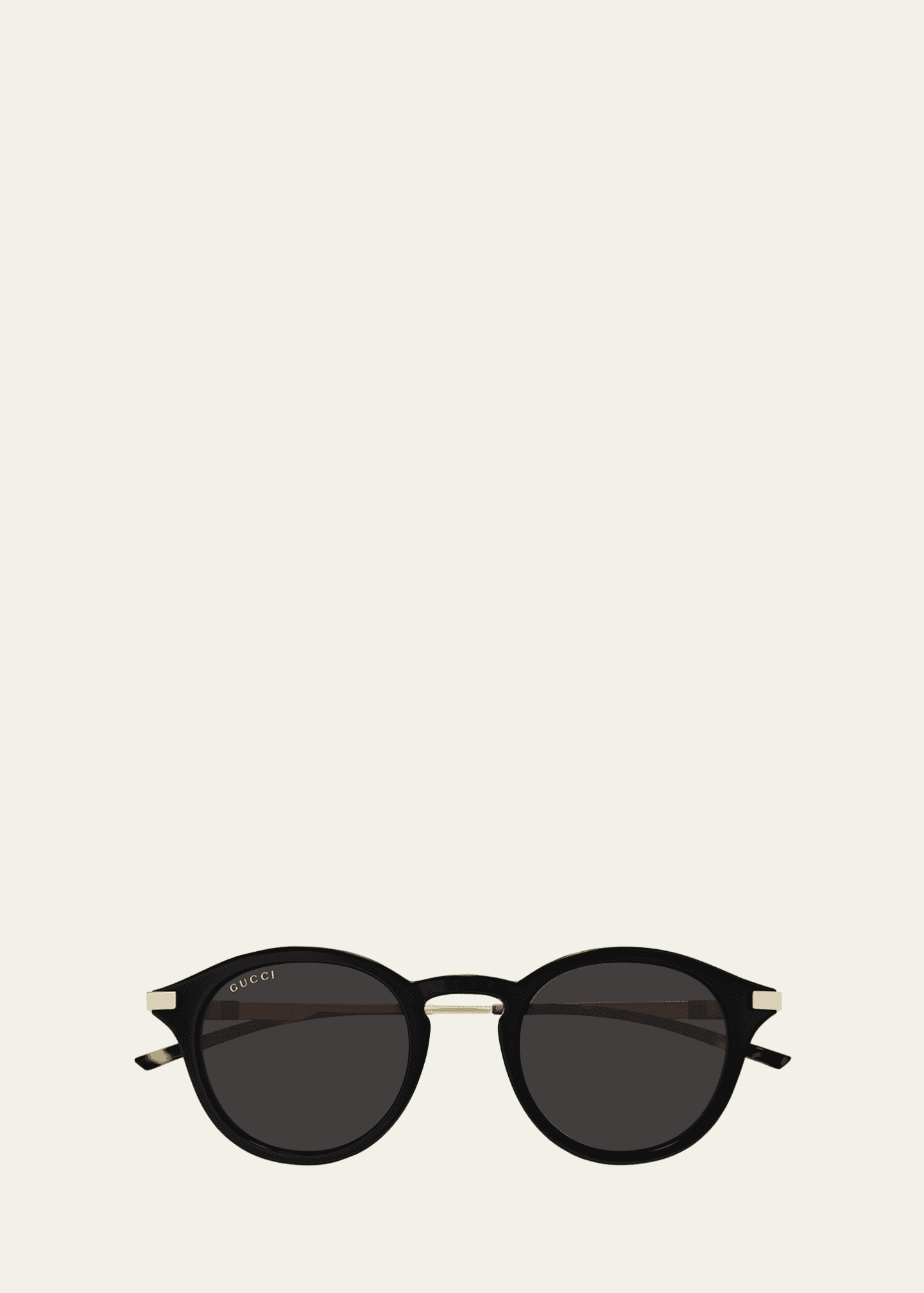 Gucci Men's GG1890SAM Acetate Round Sunglasses Image 1 of 2