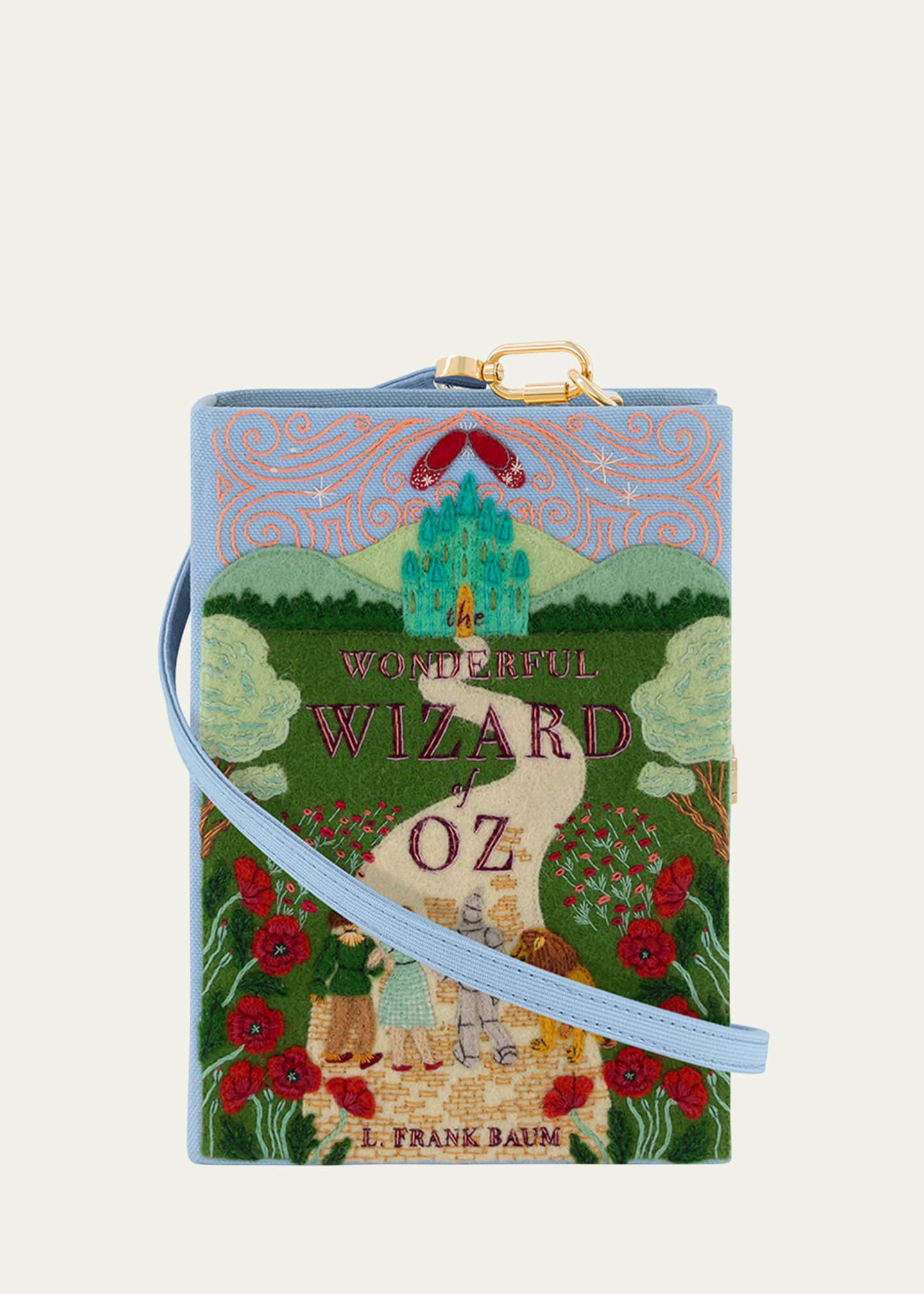 Olympia Le-Tan The Wizard of Oz Book Clutch Bag Image 1 of 3