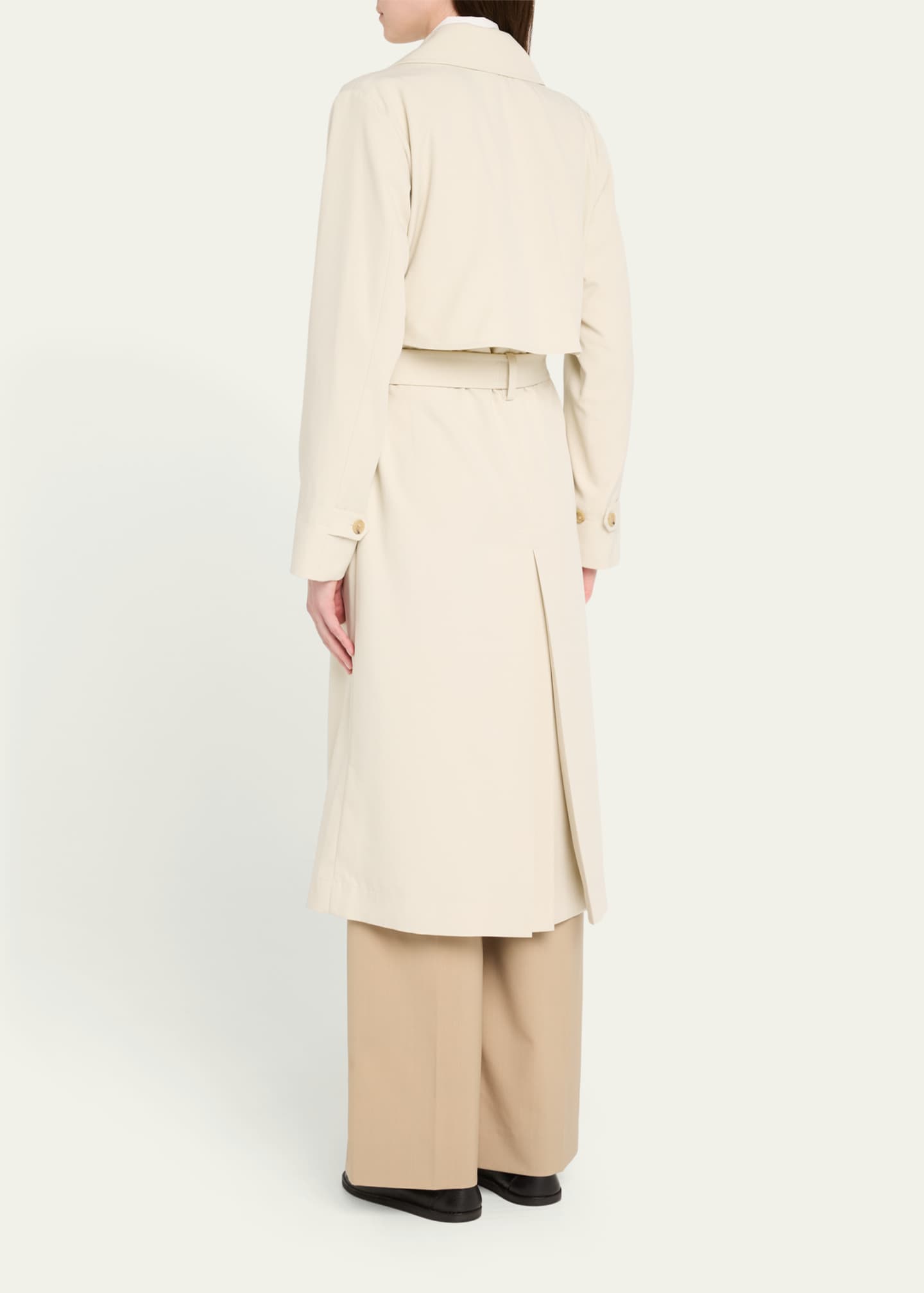 Vince Drapey Trench Coat Image 3 of 5