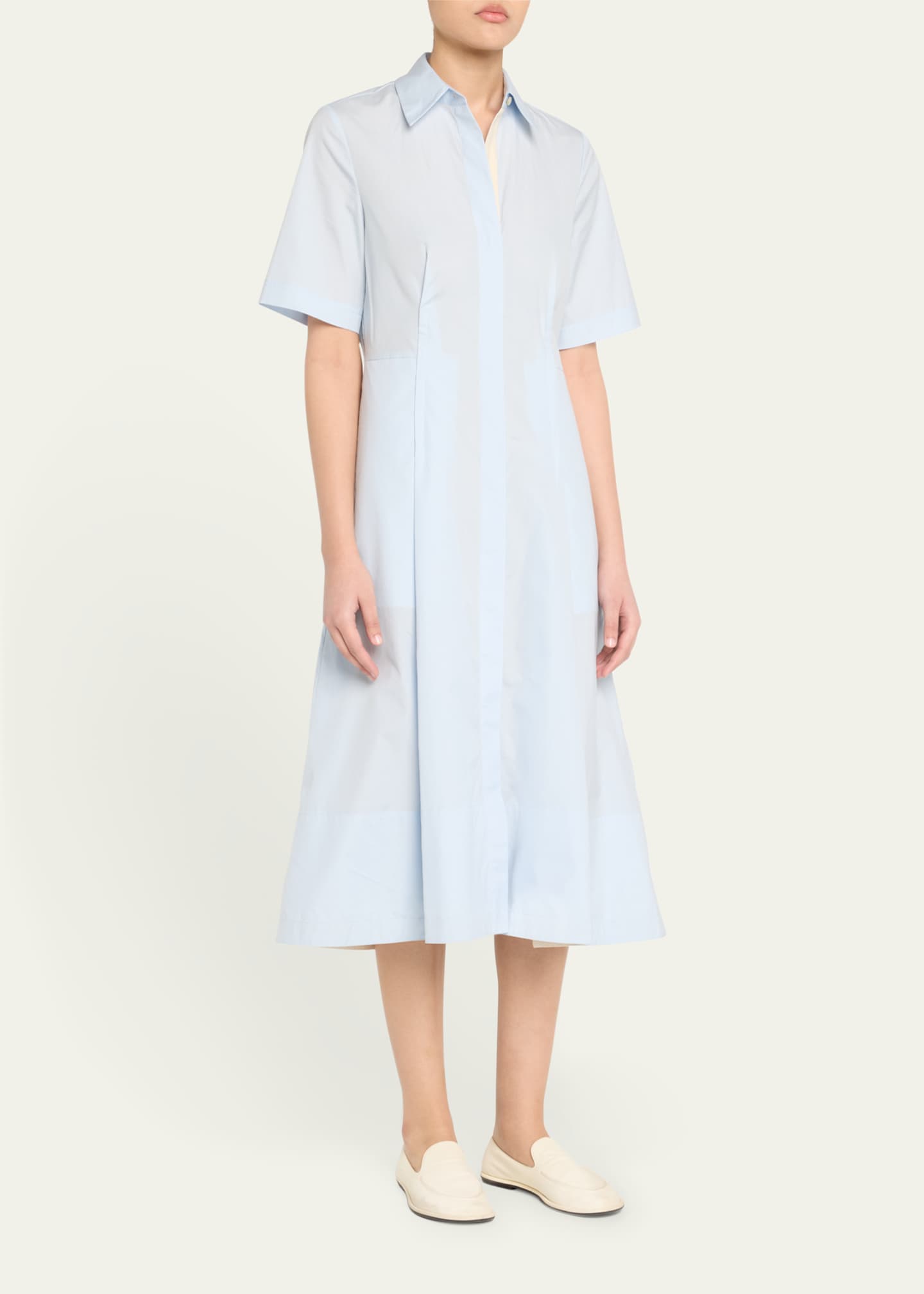 Vince Canvas Tape Shirtdress Image 4 of 5
