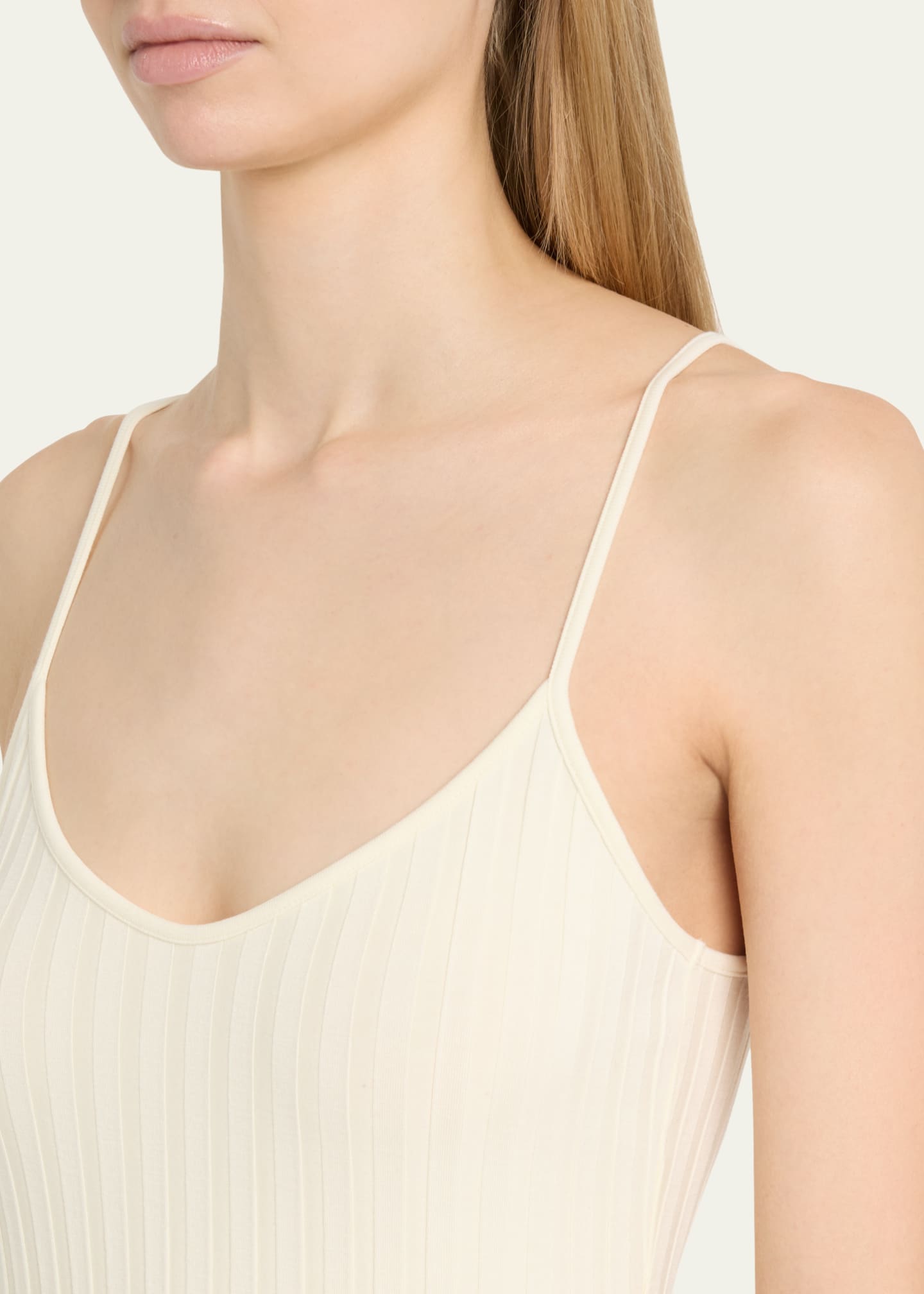 Vince Ribbed V-Neck Cami Image 5 of 5