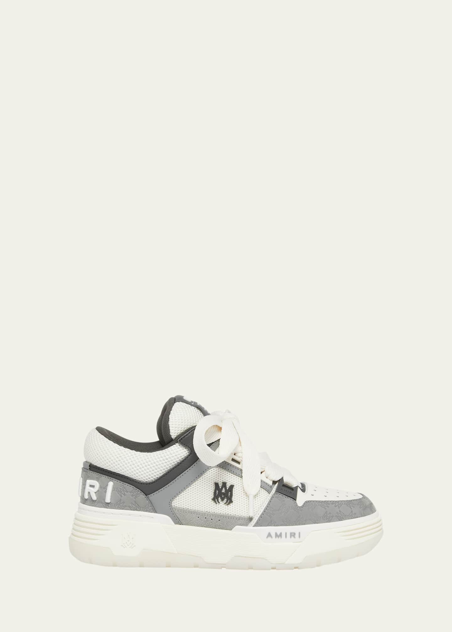 Amiri Men's MA-1 Leather & Mesh Low-Top Sneakers Image 1 of 5