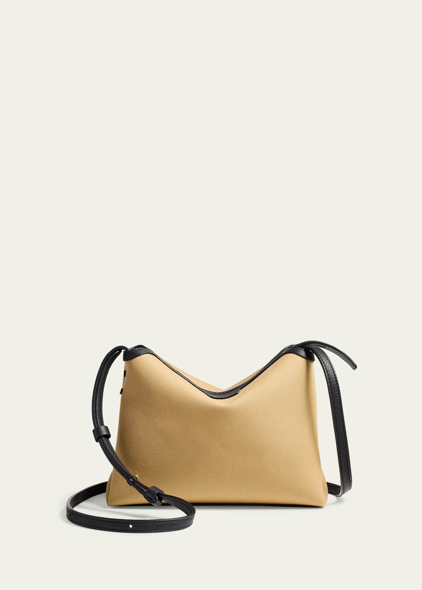 Khaite Lina Medium Canvas Crossbody Bag Image 6 of 6