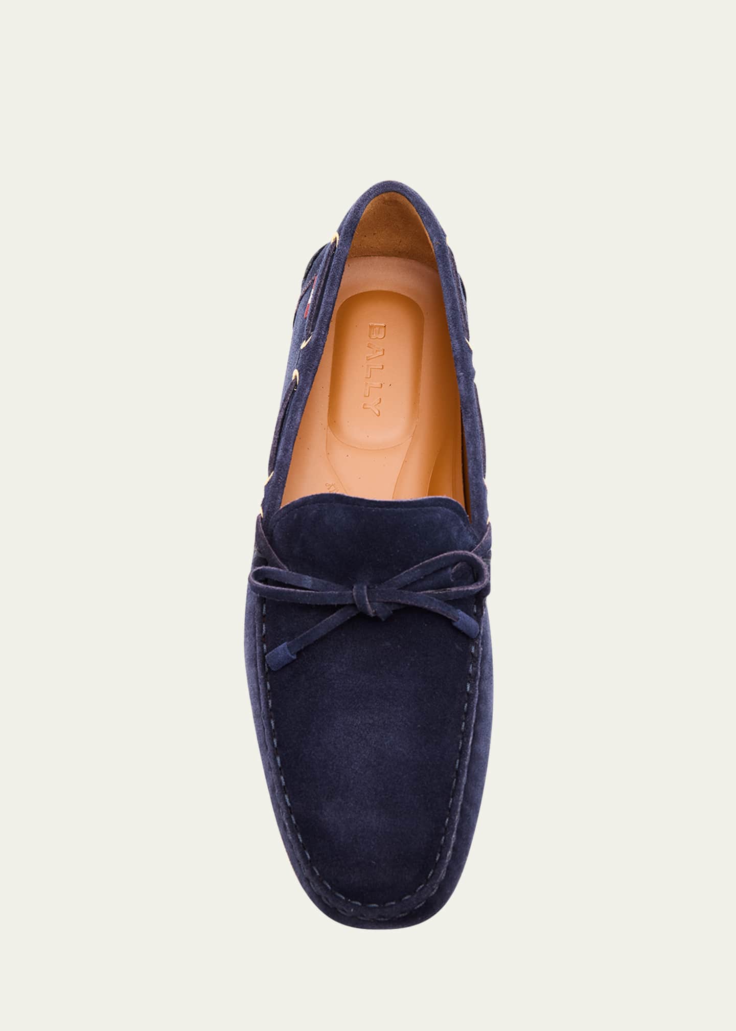 Bally Men's Clarkson Suede Boat Shoes Image 6 of 6