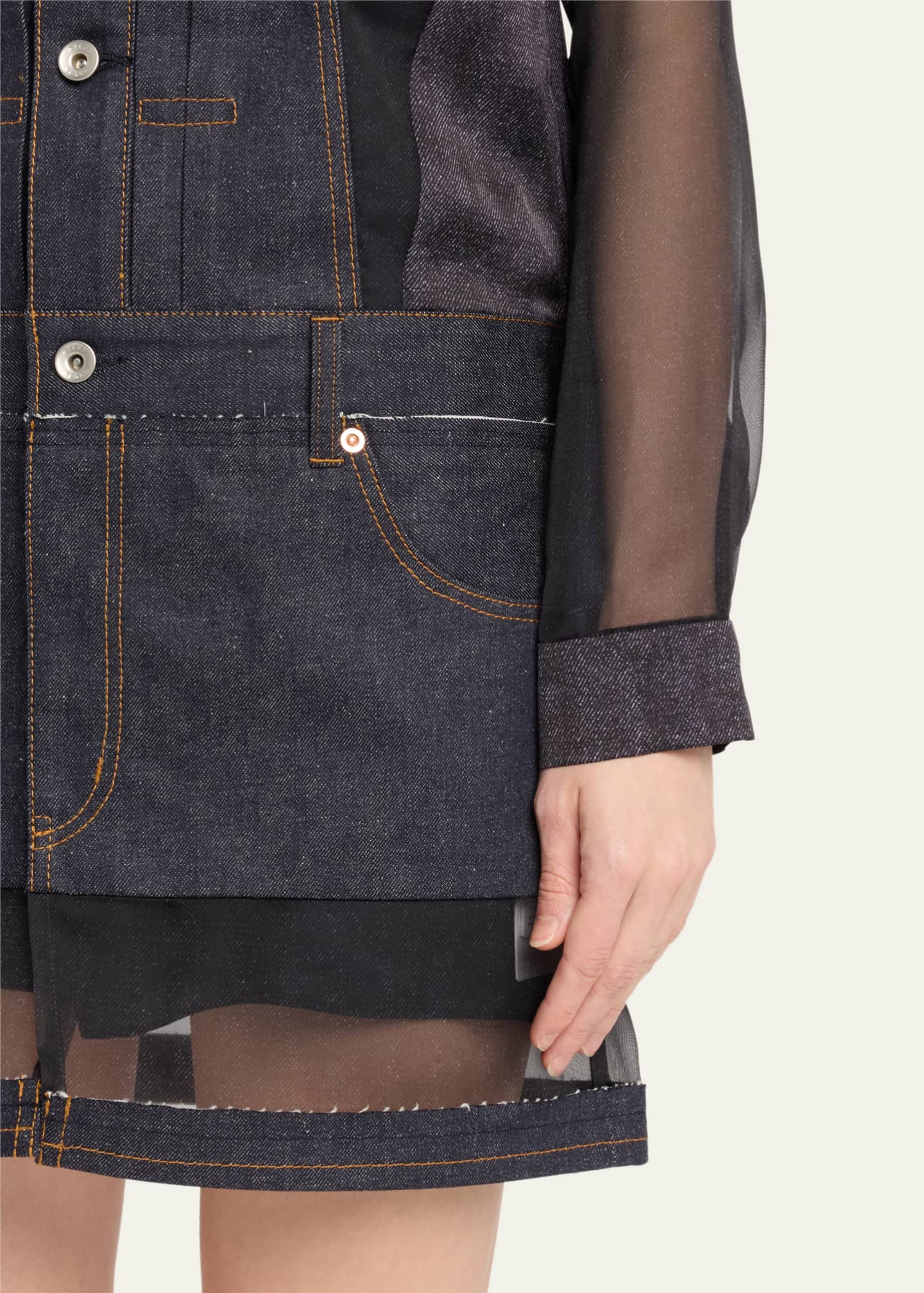 国内より1WEEK【sacai】Denim Dress WOMEN DRESSES | sacai Official Store サカイ オフィシャル
