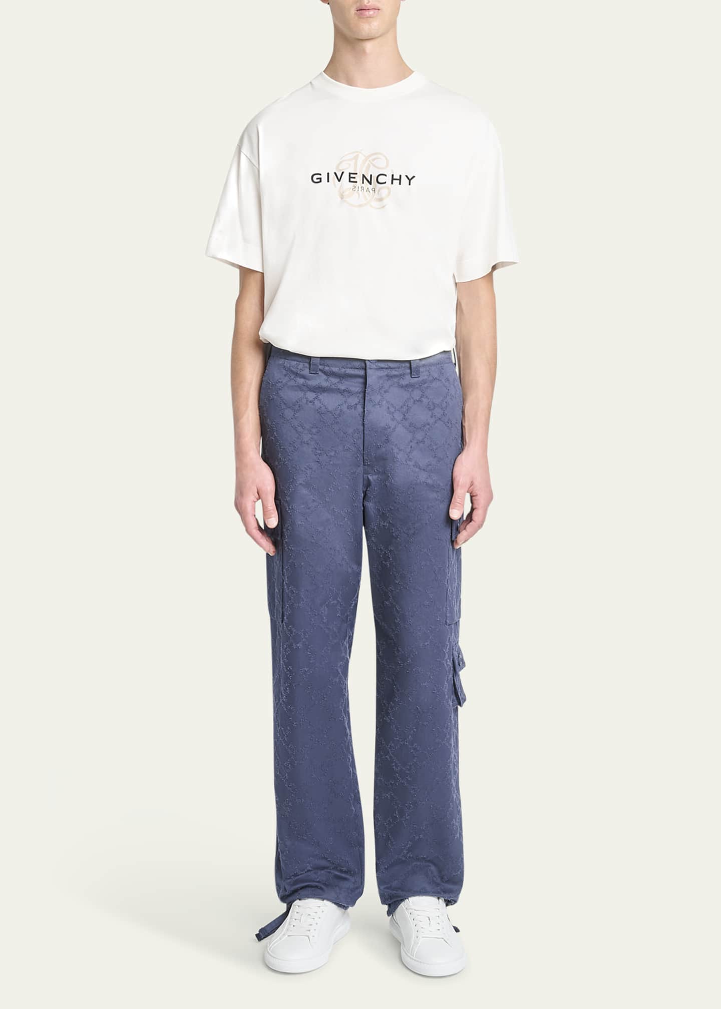 Givenchy Men's 4G Cargo Trousers Image 2 of 5
