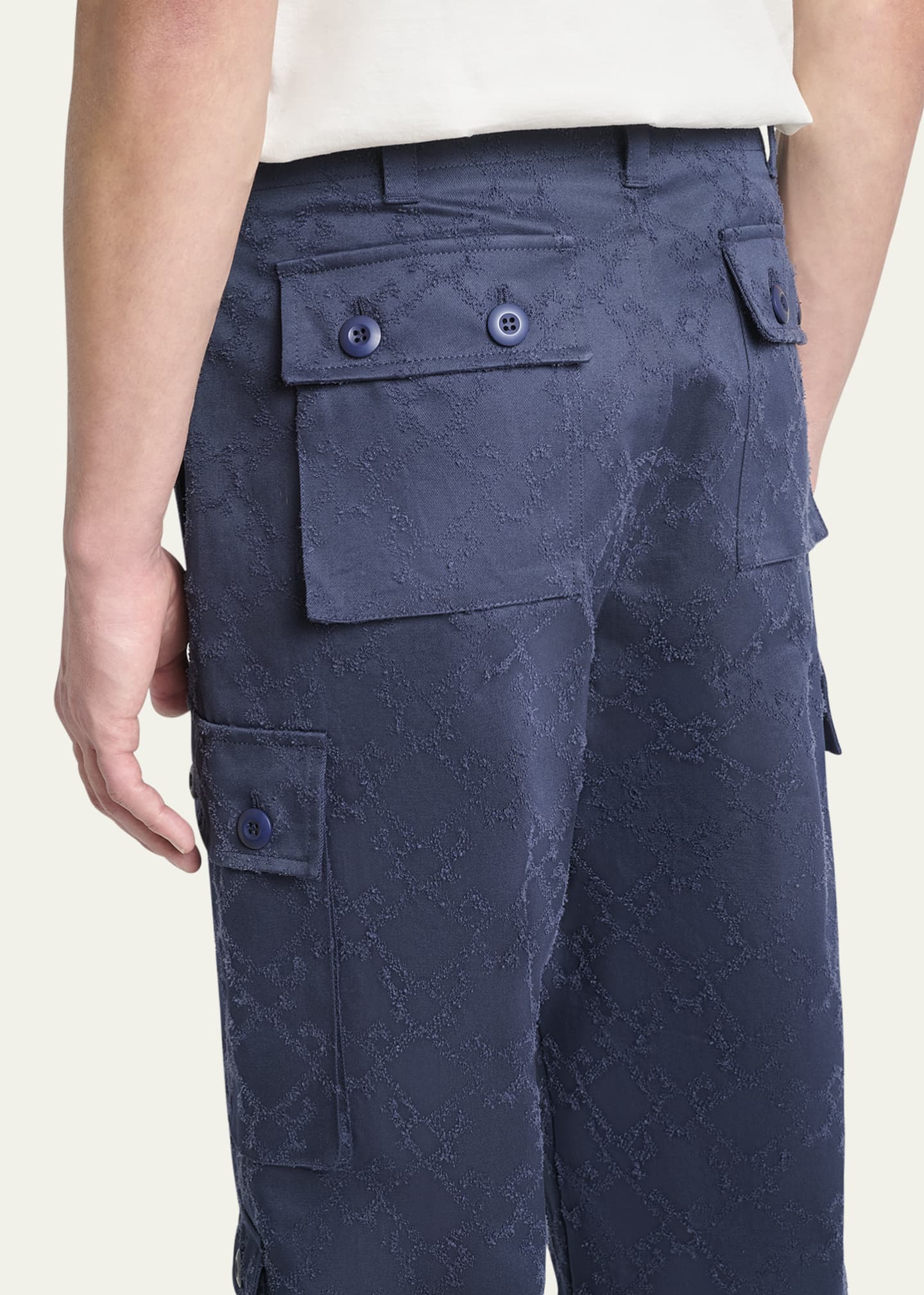 Givenchy Men's 4G Cargo Trousers Image 5 of 5