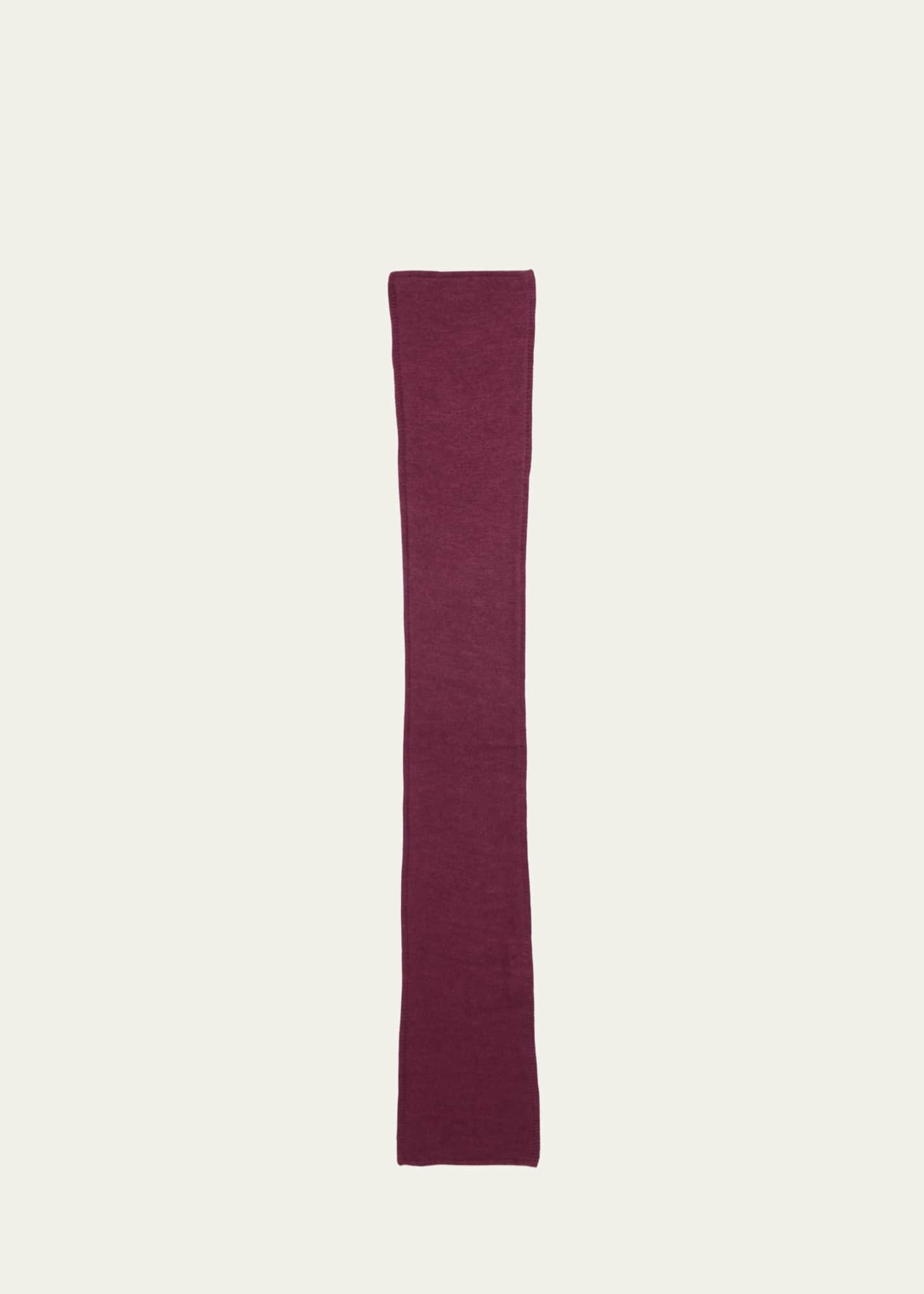 Anderson & Sheppard Men's Muskox Knitted Scarf Image 1 of 5