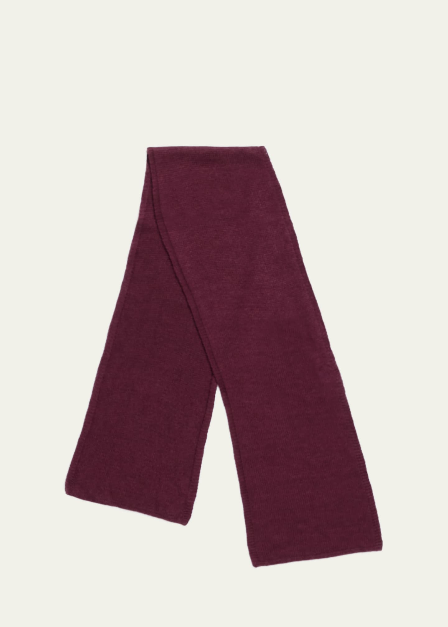 Anderson & Sheppard Men's Muskox Knitted Scarf Image 5 of 5