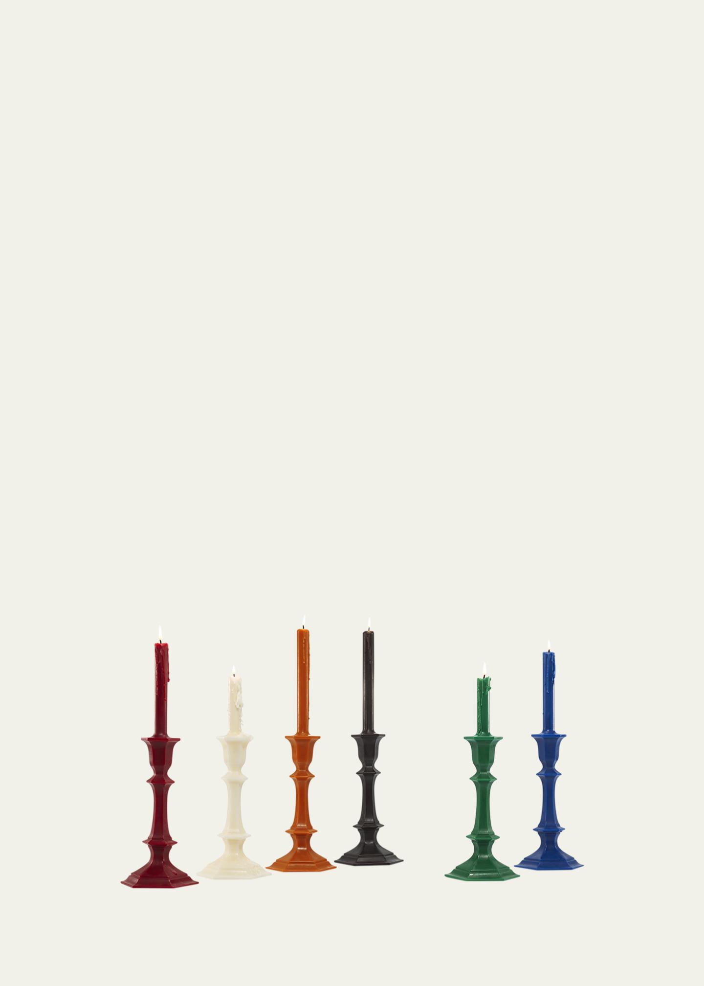 Baccarat Harcourt Candlestick Candle, Red - Bergdorf Goodman
