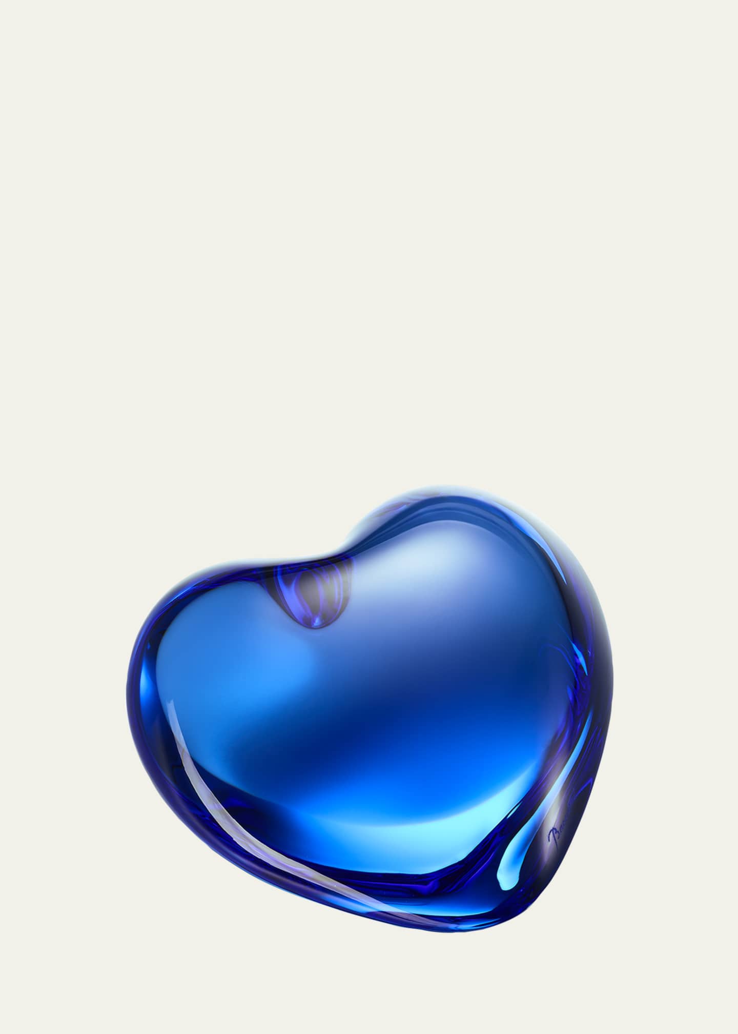 Baccarat Puffed Heart