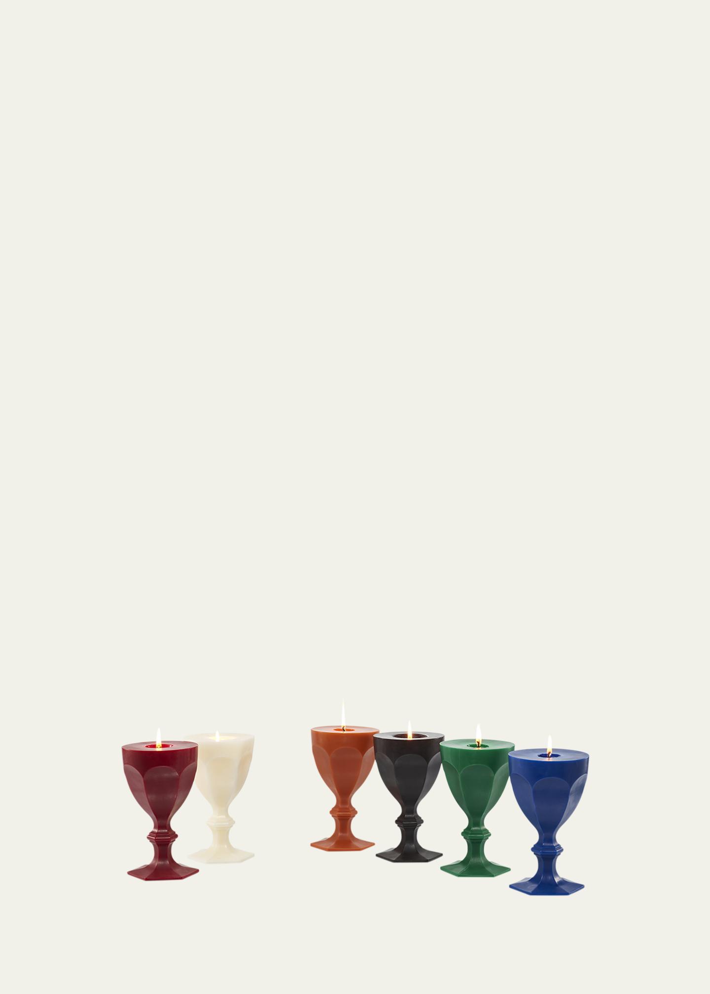 Baccarat Harcourt Goblet Candle, Red - Bergdorf Goodman