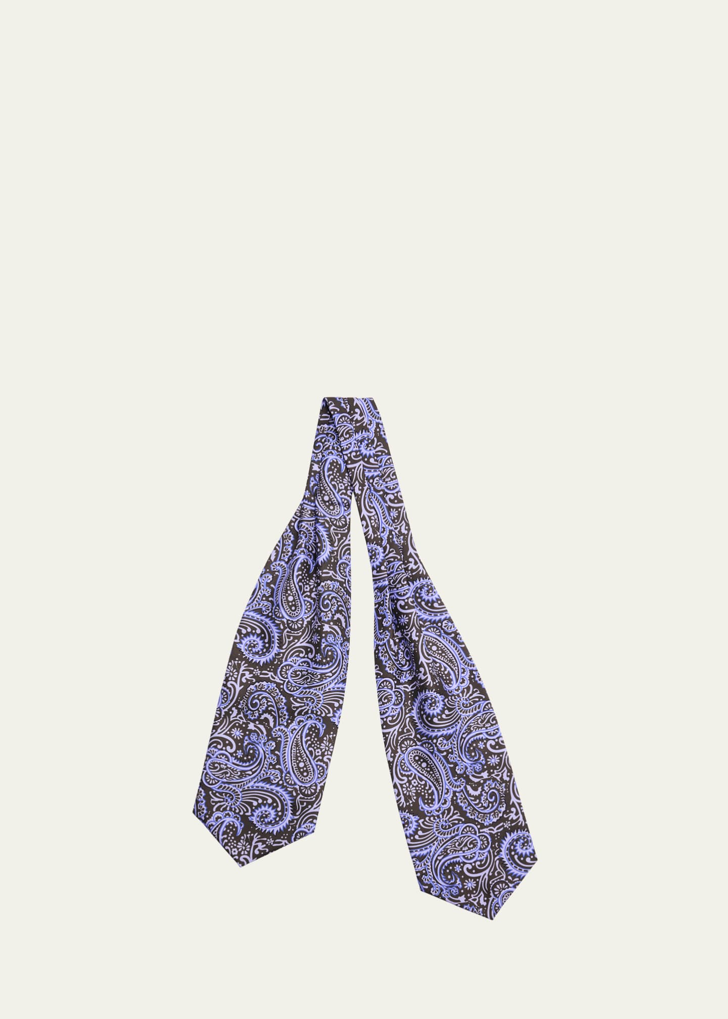 Charvet Men's Printed Silk Neck Scarf Image 1 of 2