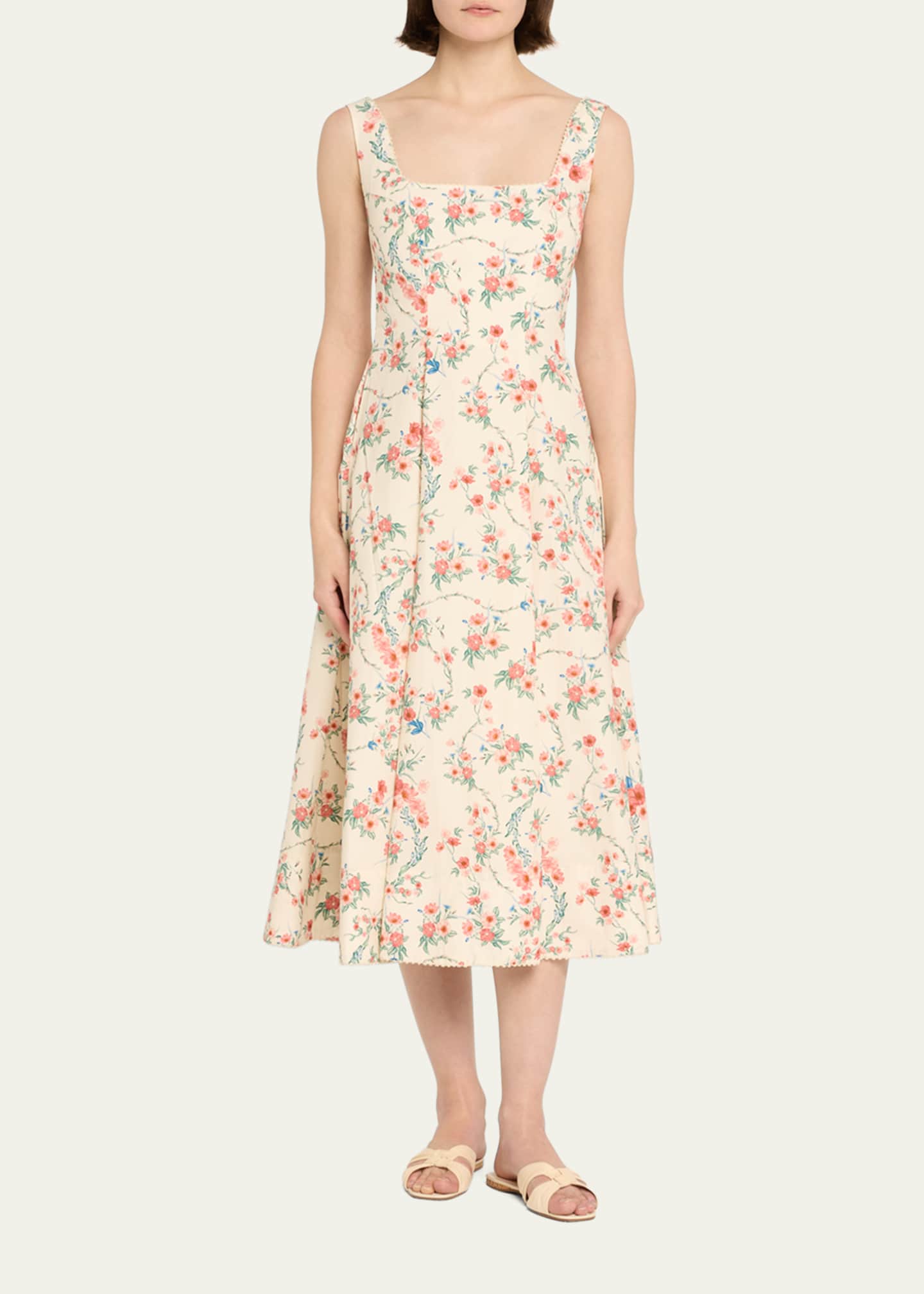 Agua by Agua Bendita Hierbabuena Midi Dress Image 2 of 5