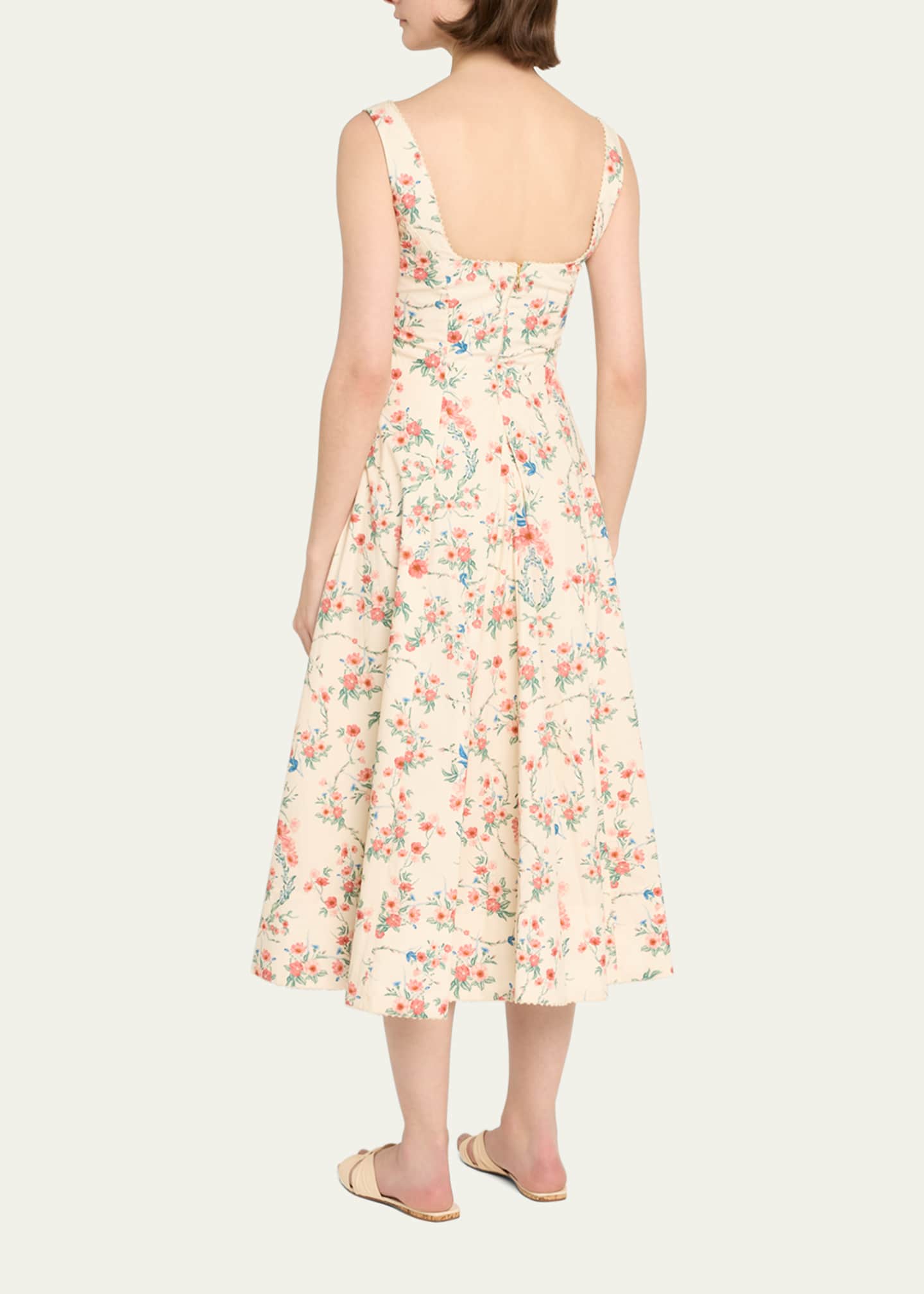 Agua by Agua Bendita Hierbabuena Midi Dress Image 3 of 5