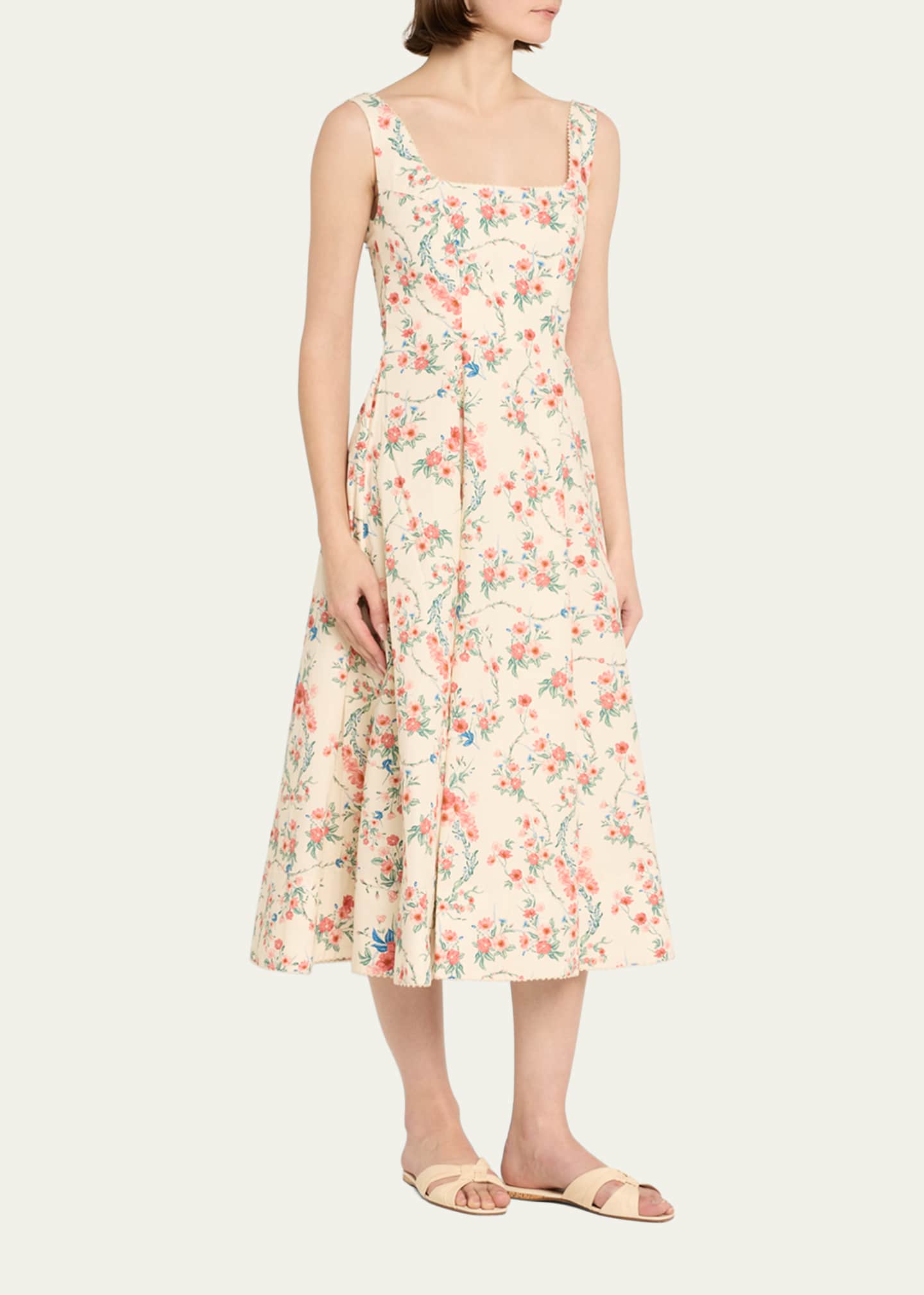 Agua by Agua Bendita Hierbabuena Midi Dress Image 4 of 5