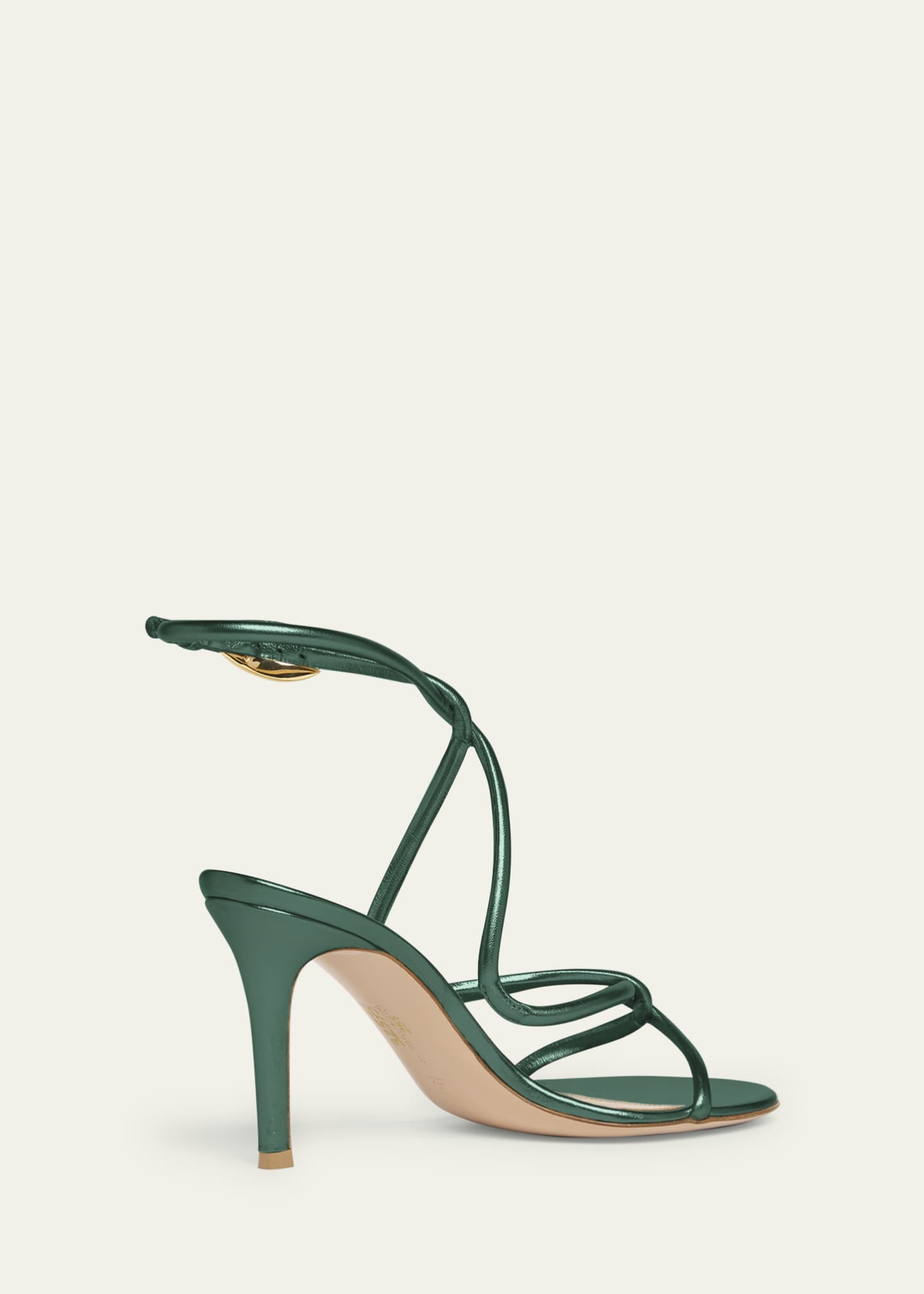 Mamba Napa Leather Serpent Sandals - Thumbnail 2