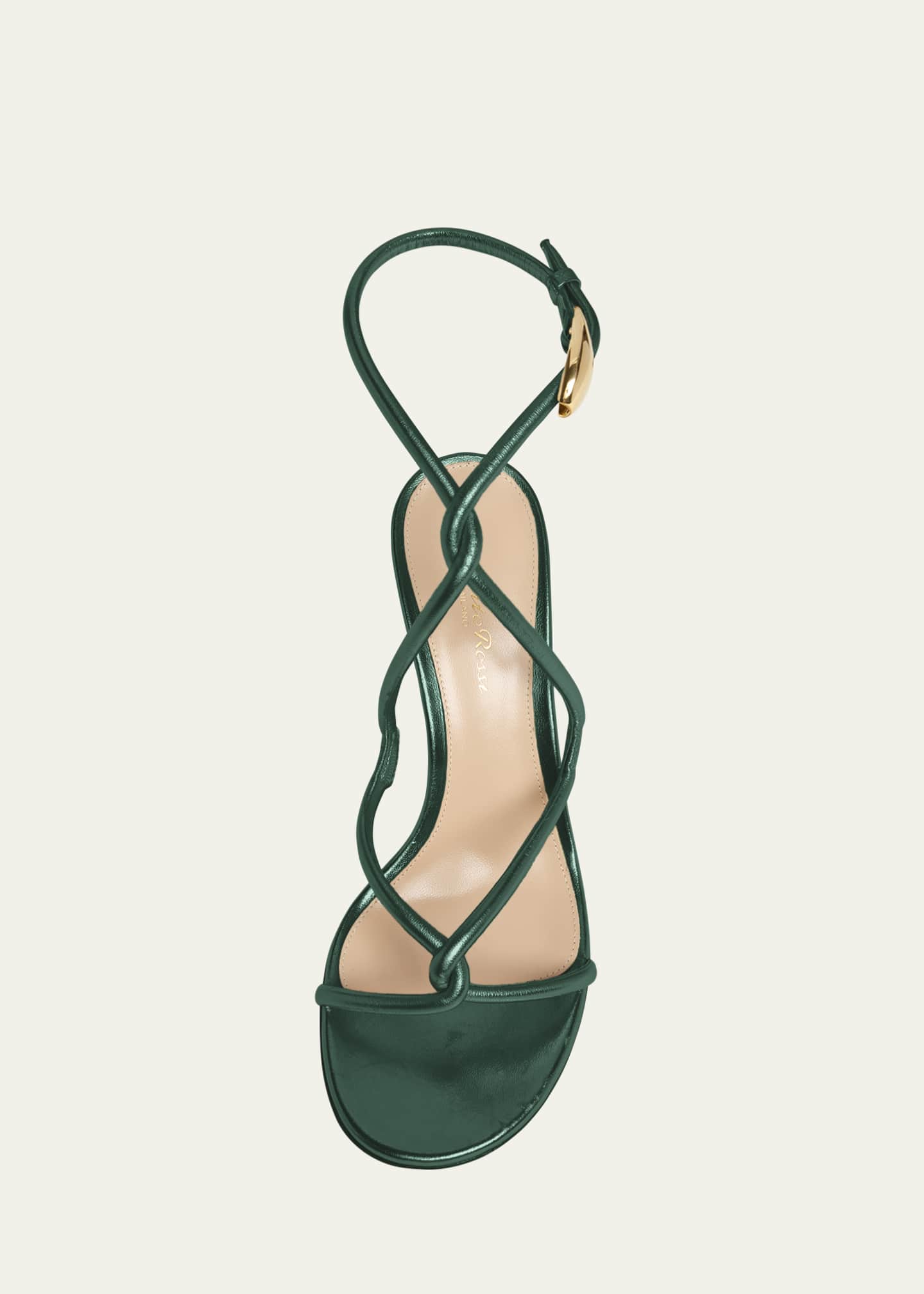Mamba Napa Leather Serpent Sandals - Thumbnail 4