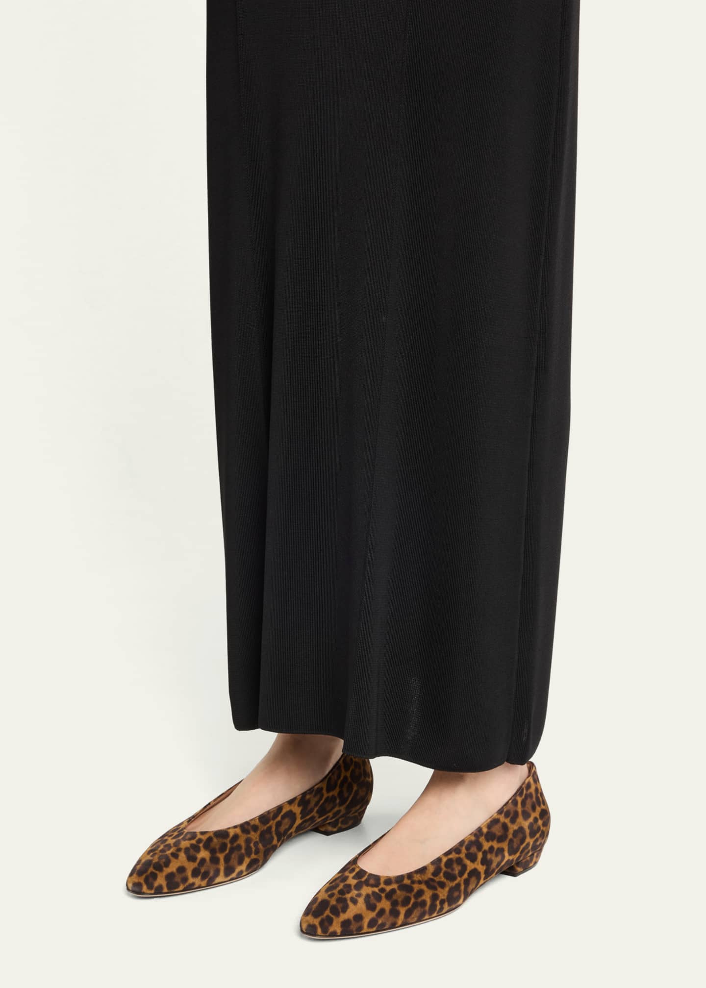 Gianvito Rossi Suede Ballerina Flats Image 2 of 6