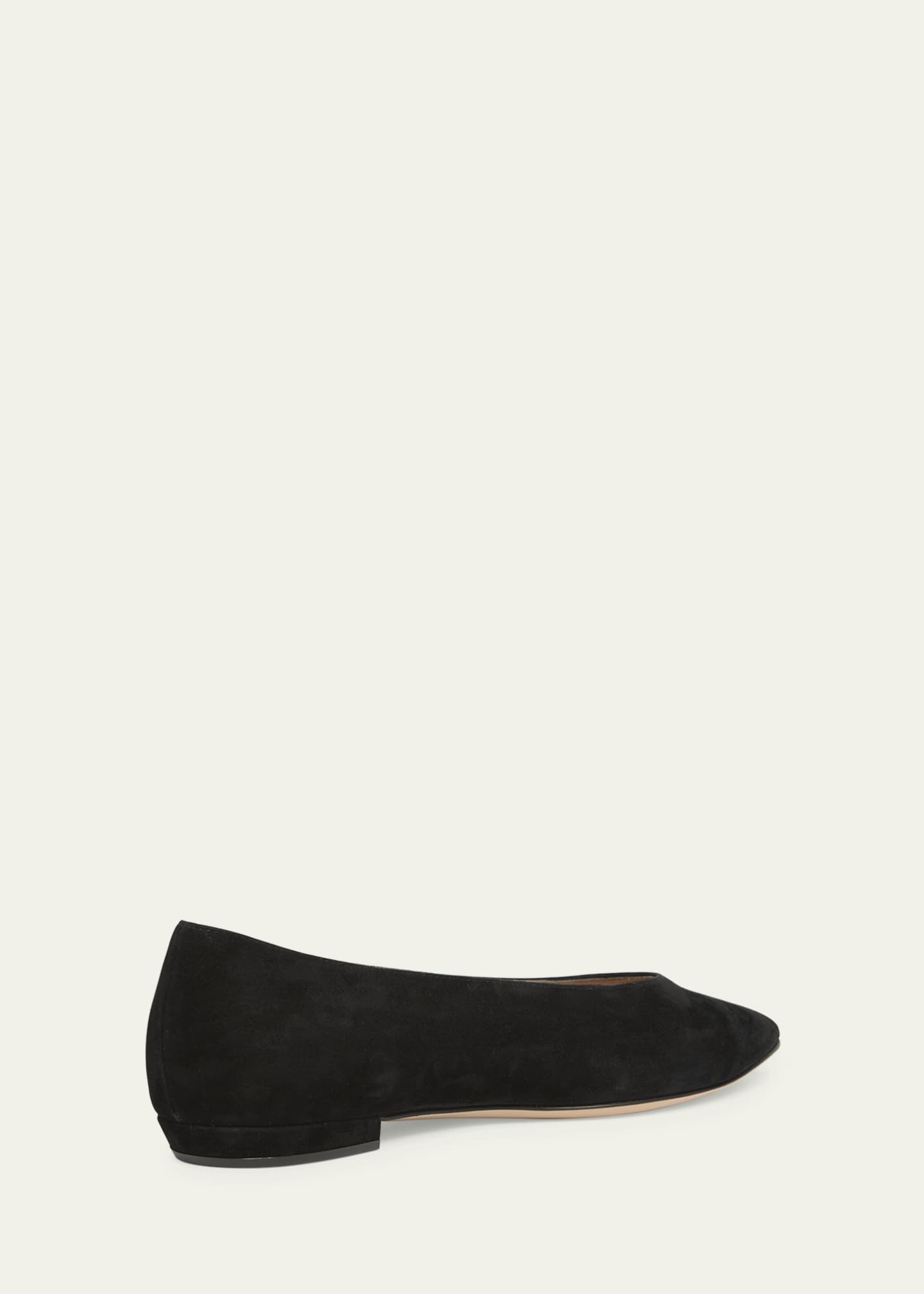 Gianvito Rossi Suede Ballerina Flats Image 2 of 4