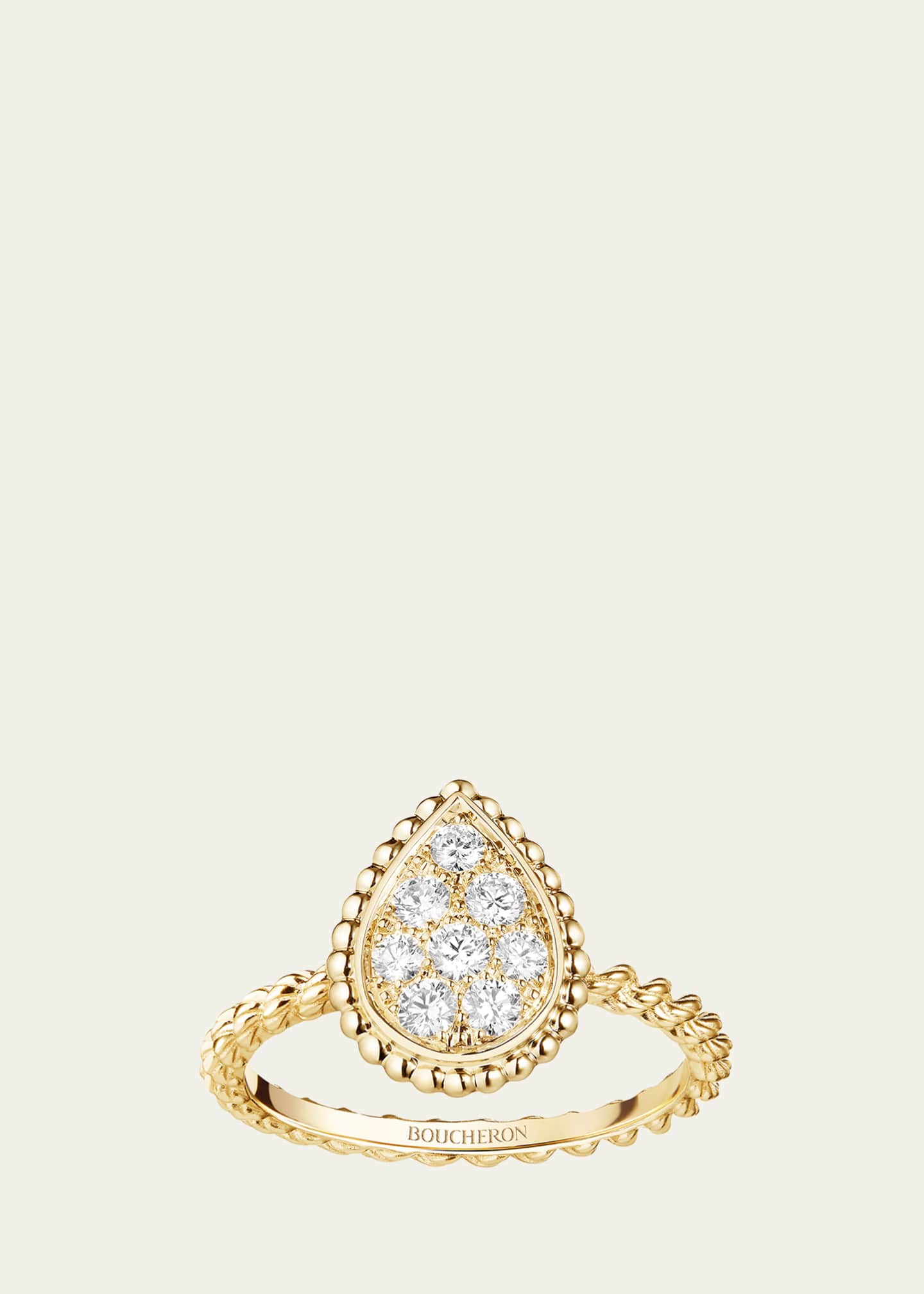 Boucheron Serpent Boheme S Motif Ring with Diamonds Image 1 of 2
