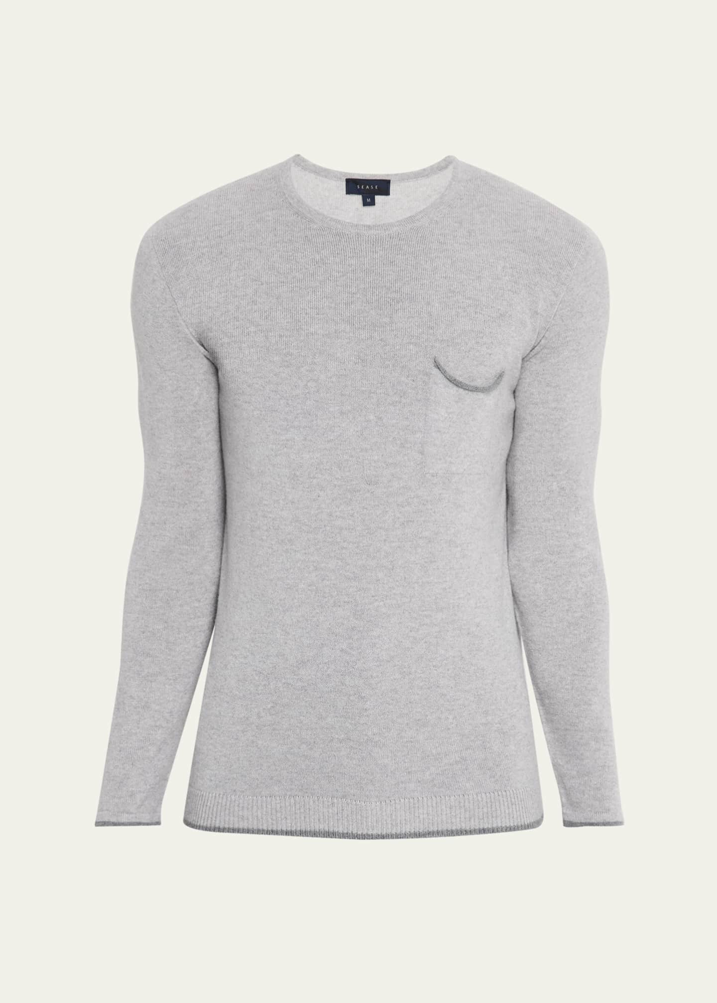 Sease Men's Shore 2.0 Cashmere Crewneck Sweater Image 1 of 5