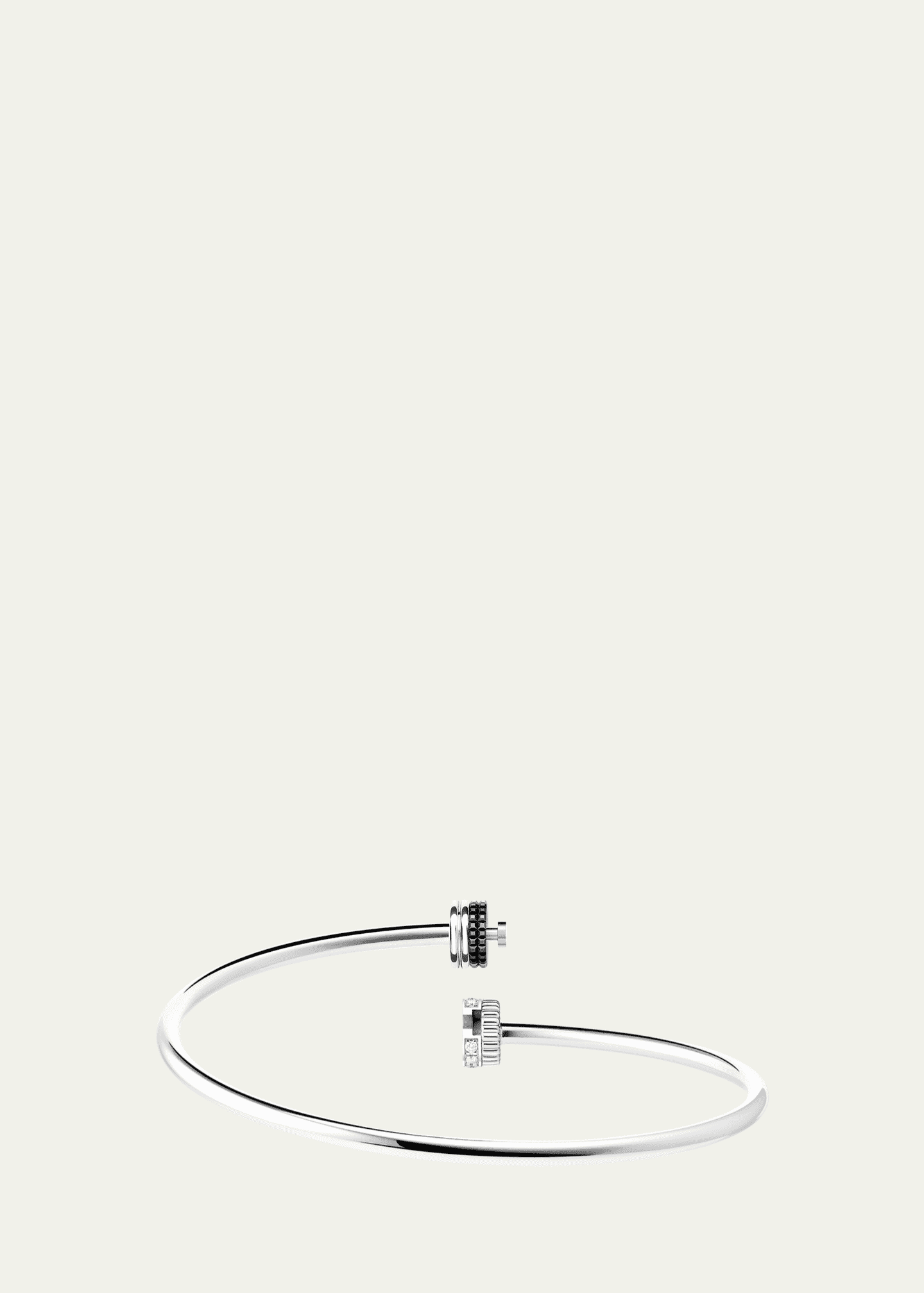 Boucheron Quatre Black Edition Bangle Bracelet with Diamonds Image 3 of 3