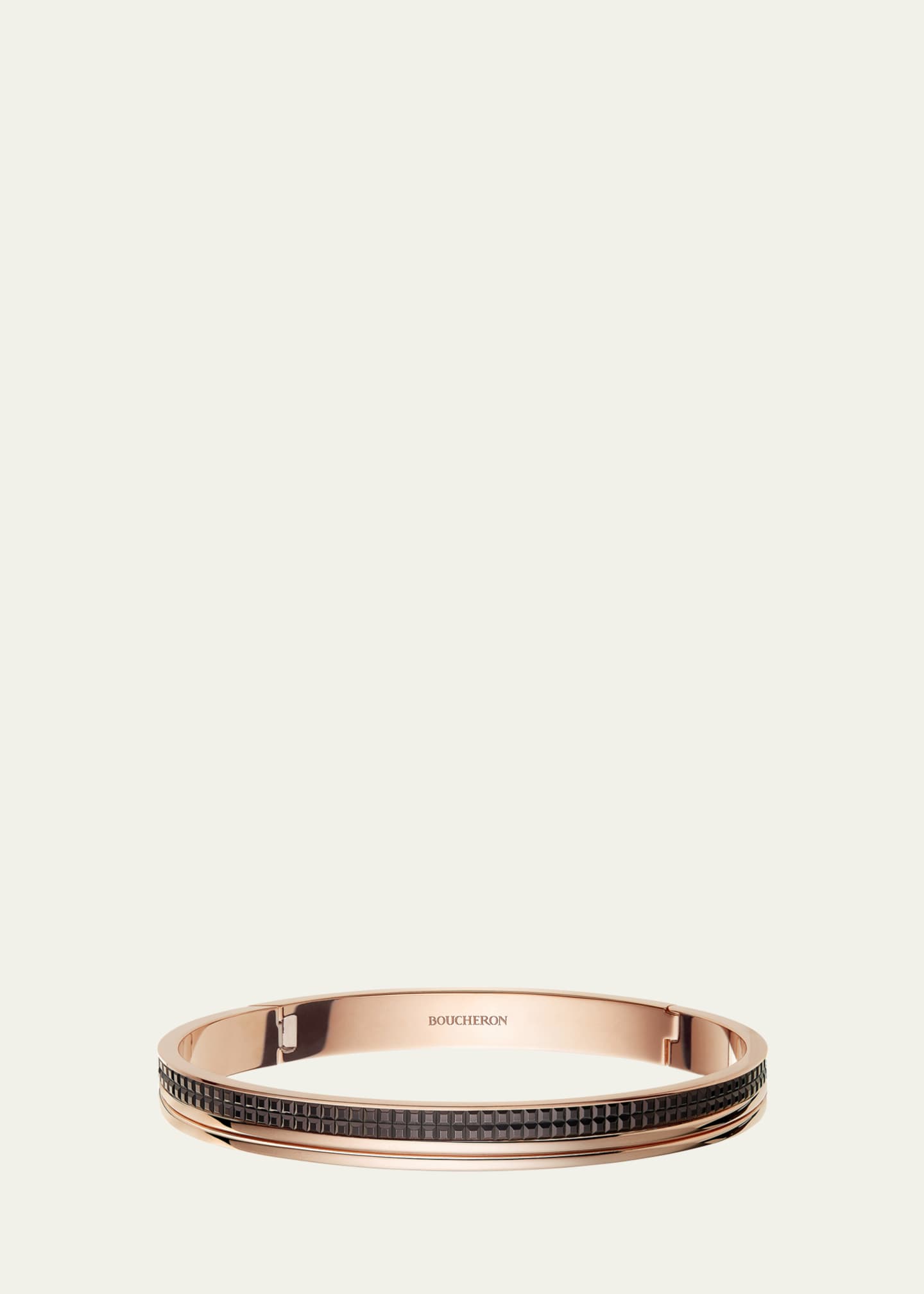 Boucheron Quatre Classique Bangle Bracelet with Brown PVD Image 1 of 2