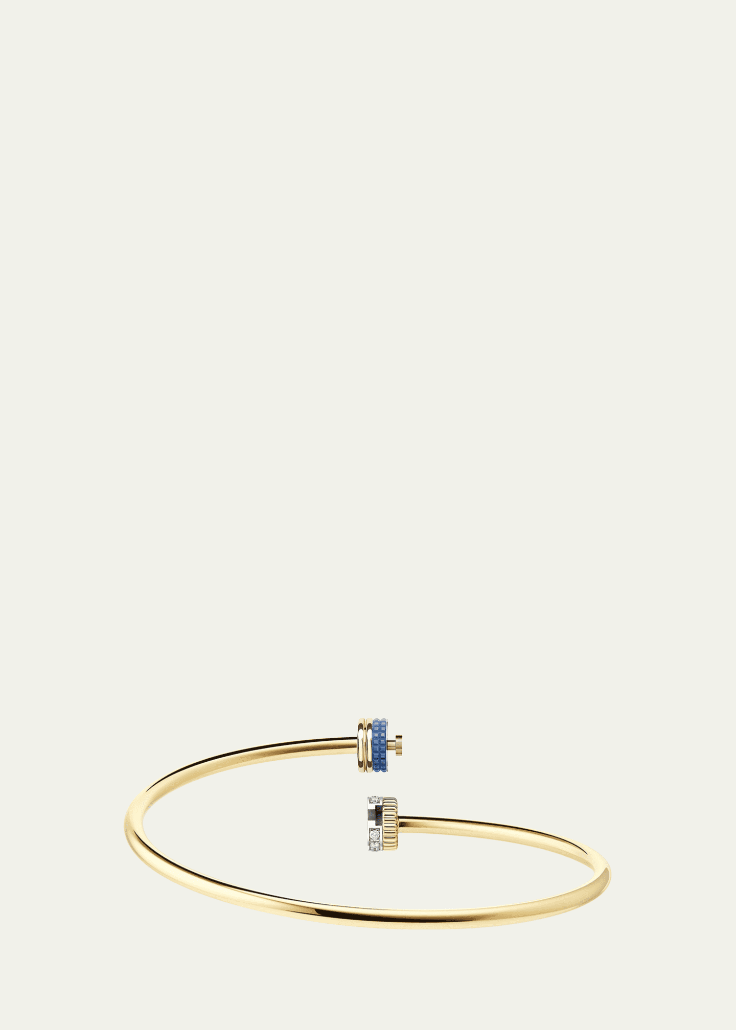 Boucheron 18K Yellow, Rose, and White Gold Quatre Blue Edition Bracelet with Diamonds Image 2 of 2