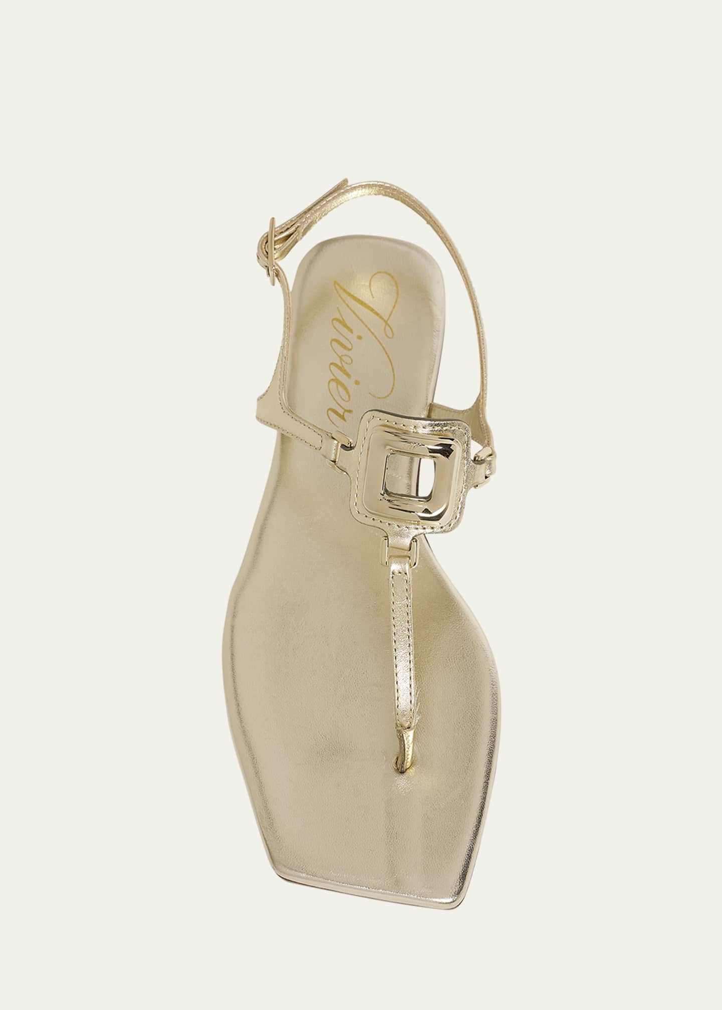 Roger Vivier Viv By The Sea Slingback Sandals Image 4 of 4