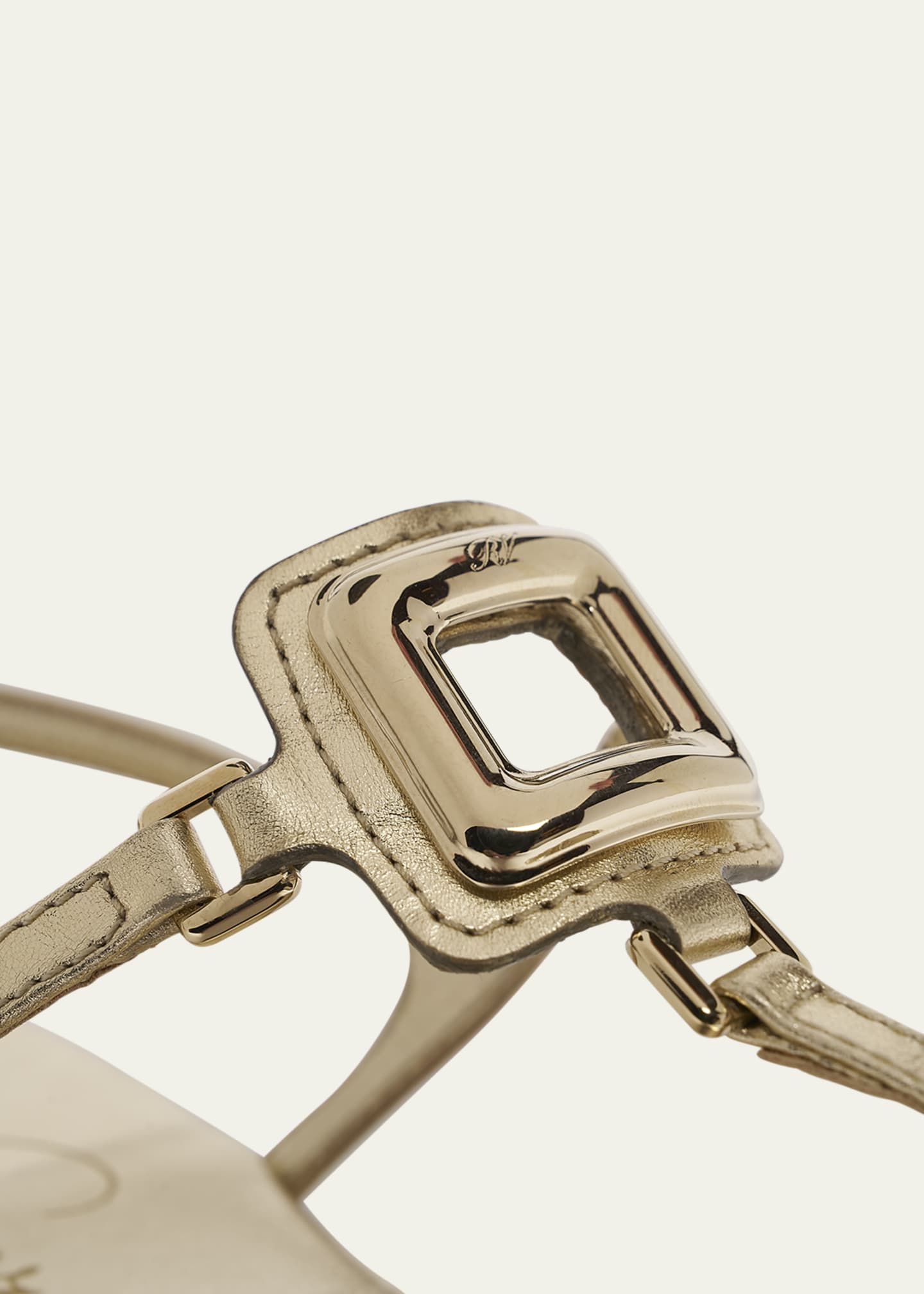 Roger Vivier Viv By The Sea Slingback Sandals Image 3 of 4